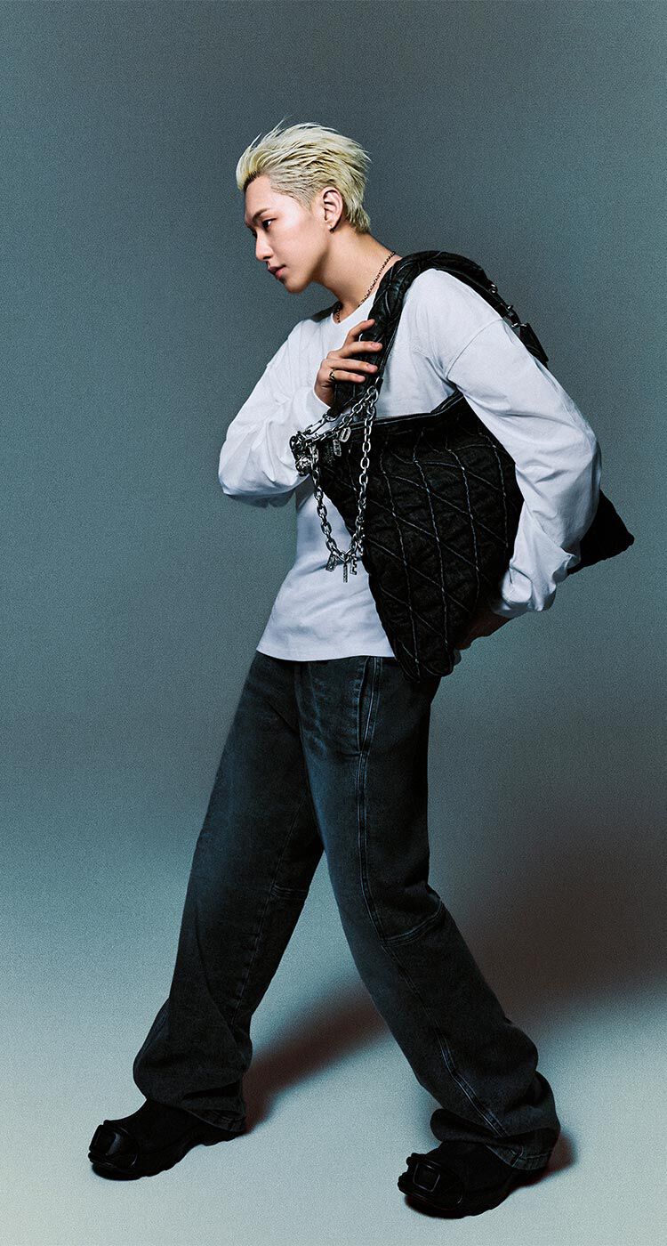 Hoshi indossa la sua capsule collection creata in collaborazione con Diesel