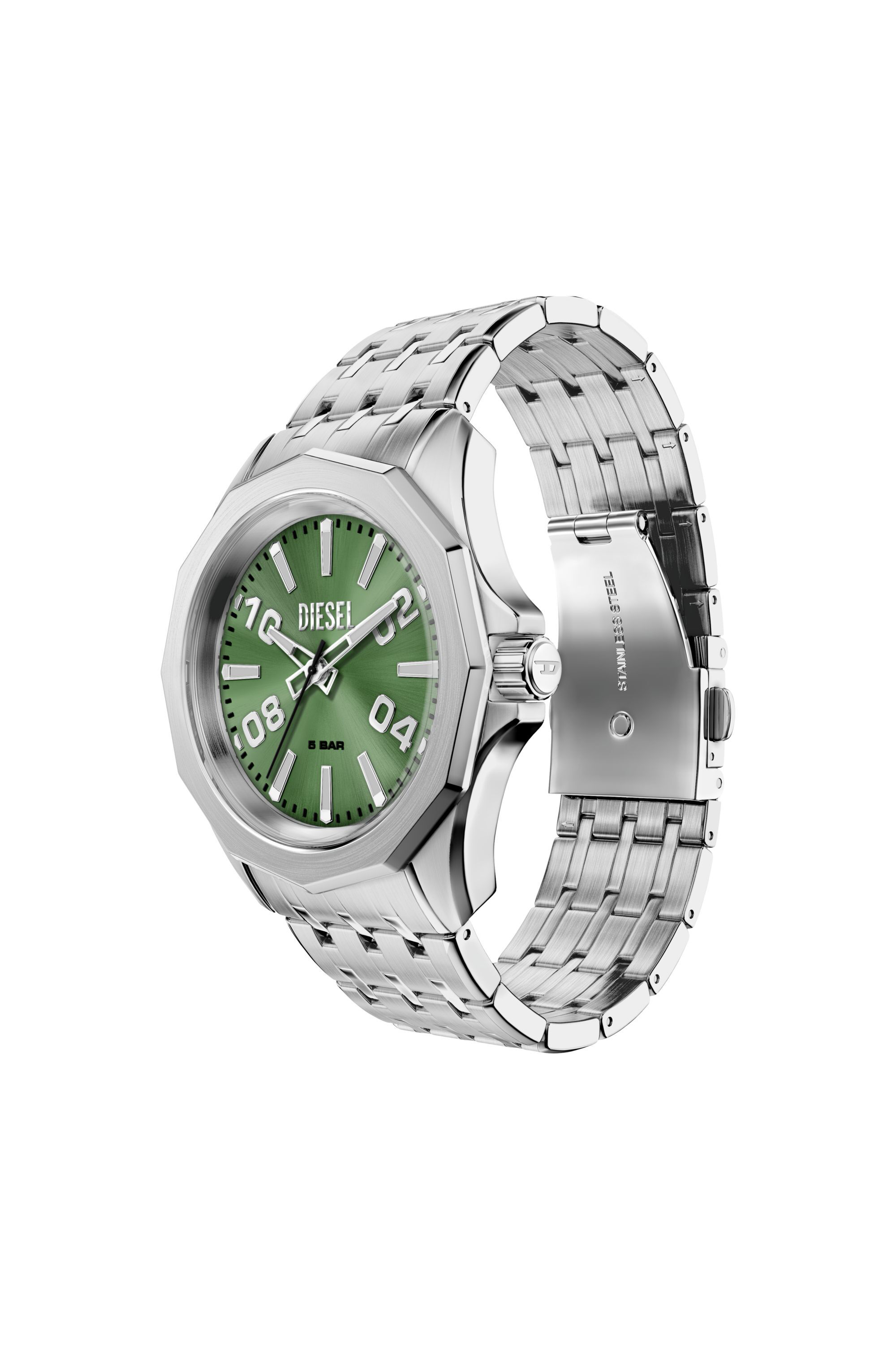 Diesel - DZ2237 WATCH, Orologio Stinger in acciaio inox Uomo in Argento - 4