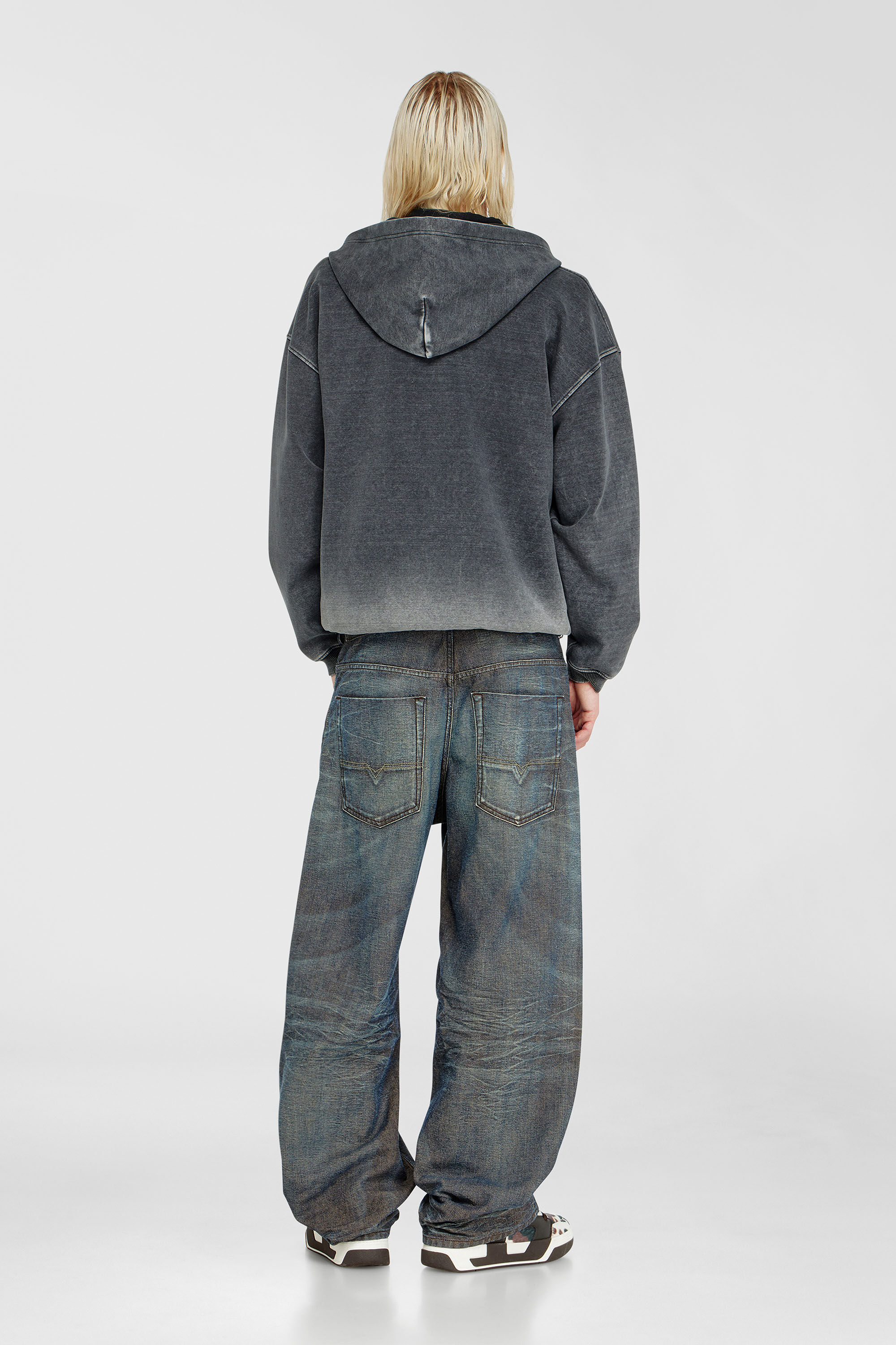 Diesel - Relaxed Jeans 1997 D-Enim-M 007EM Unisex, Blu Scuro - Image 3