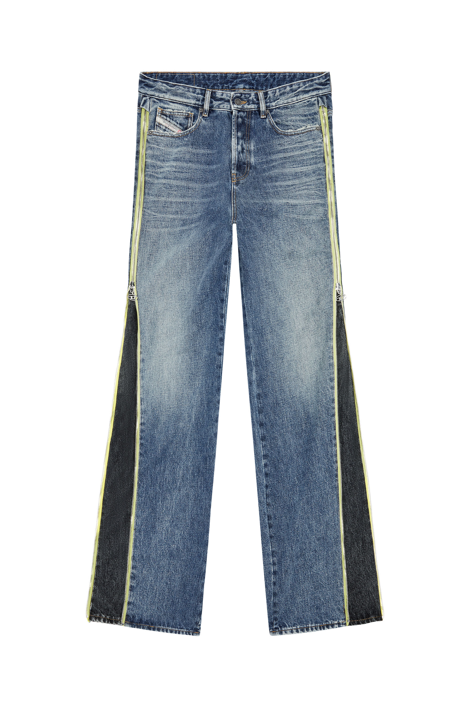 Diesel - Straight Jeans D-Rise 007R9, Blu medio - Image 2