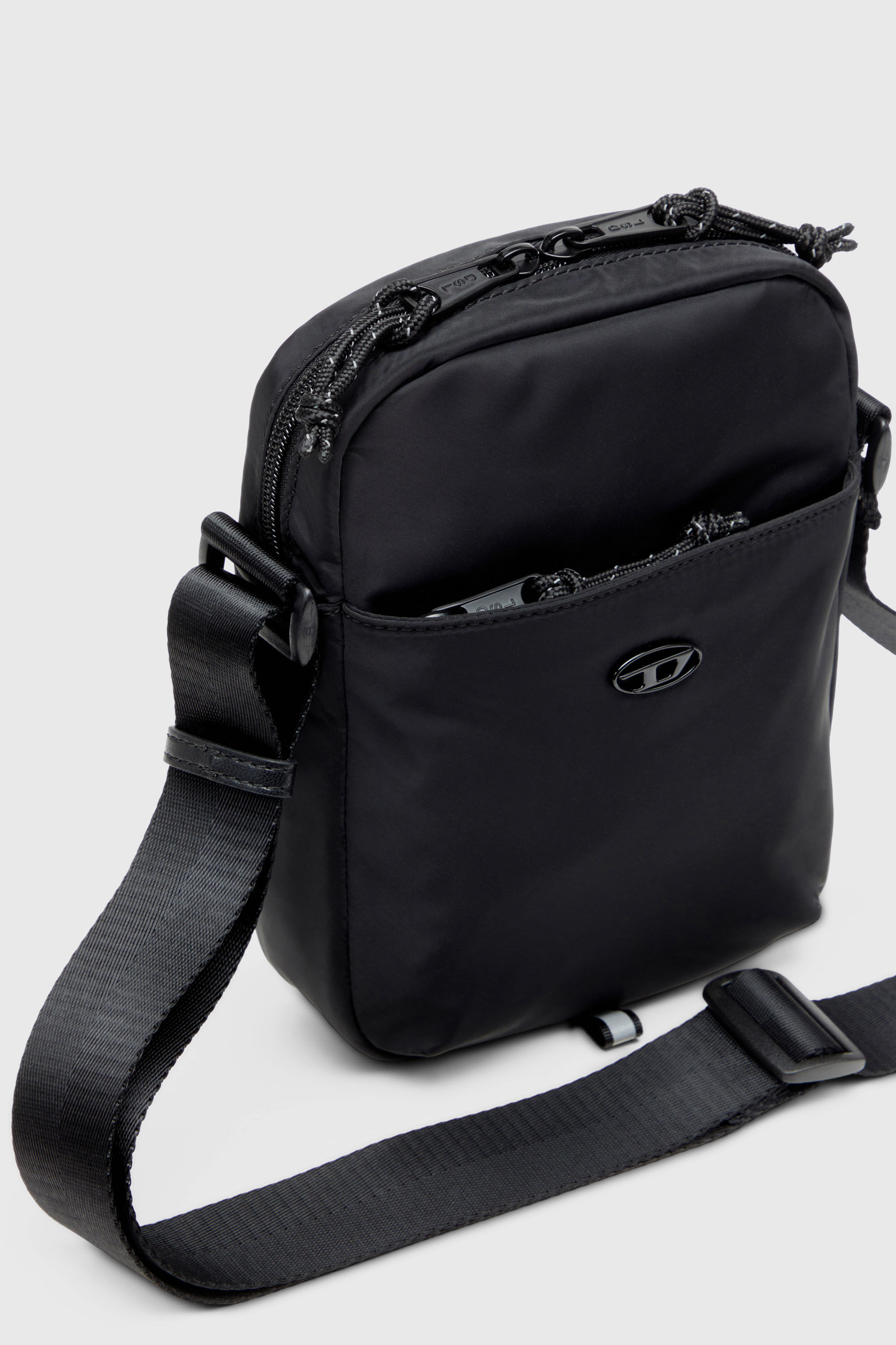 Diesel - D-PACK CROSSBODY X, D-Pack-Borsa crossbody in tessuto tecnico Uomo in Nero - 5