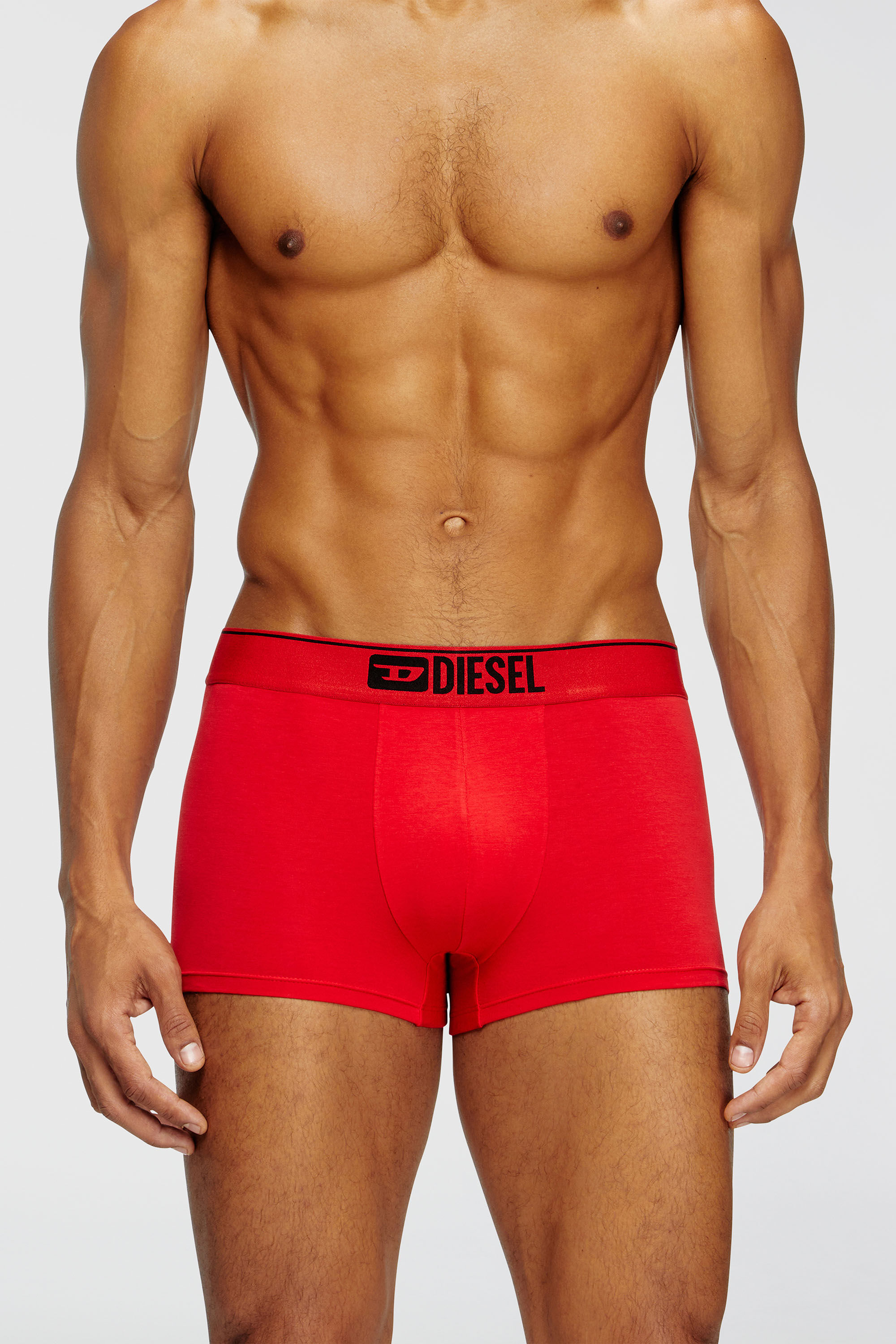 Diesel - UMBX-DAMIENTHREEPACK, Set da tre boxer tinta unita Uomo in Multicolor - 3
