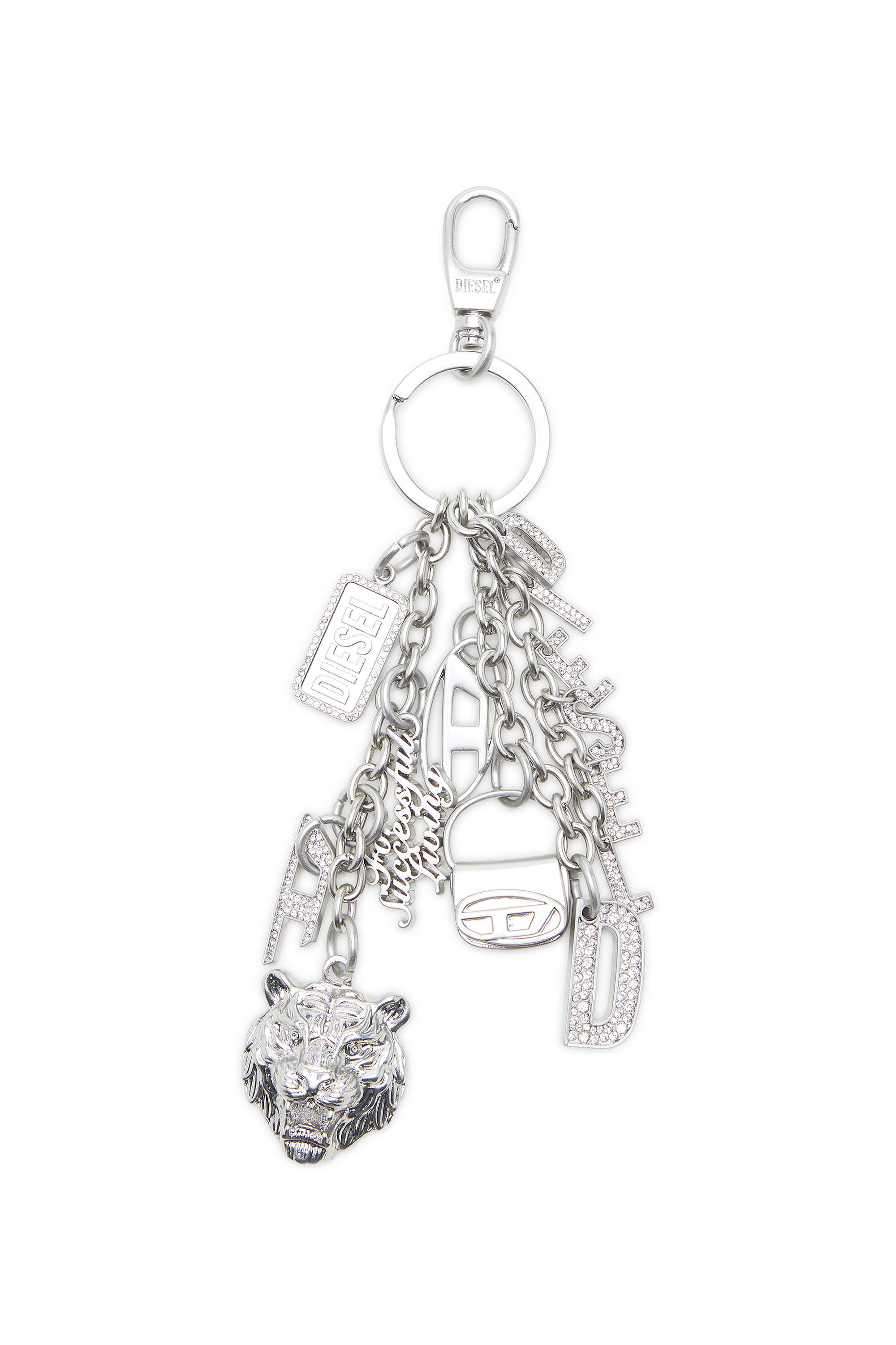Diesel - HOSHI KEYCHAIN, Portachiavi con charm Unisex in Argento - 1