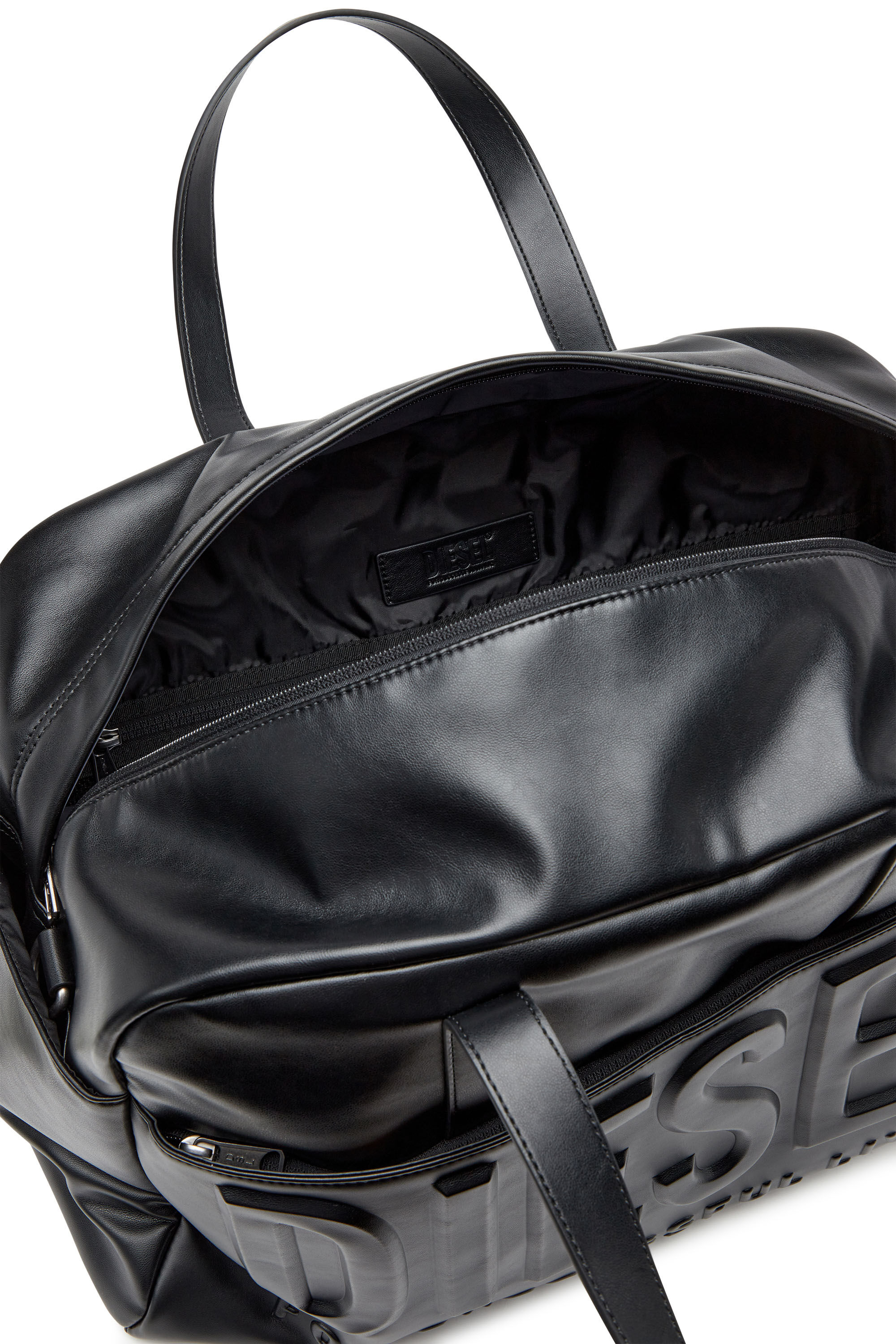 DIESEL【関税込み＊送料無料】Dsl 3d S X メッセンジャーバッグ Men's Dsl 3D-Messenger bag in brushed PU | Black | Diesel