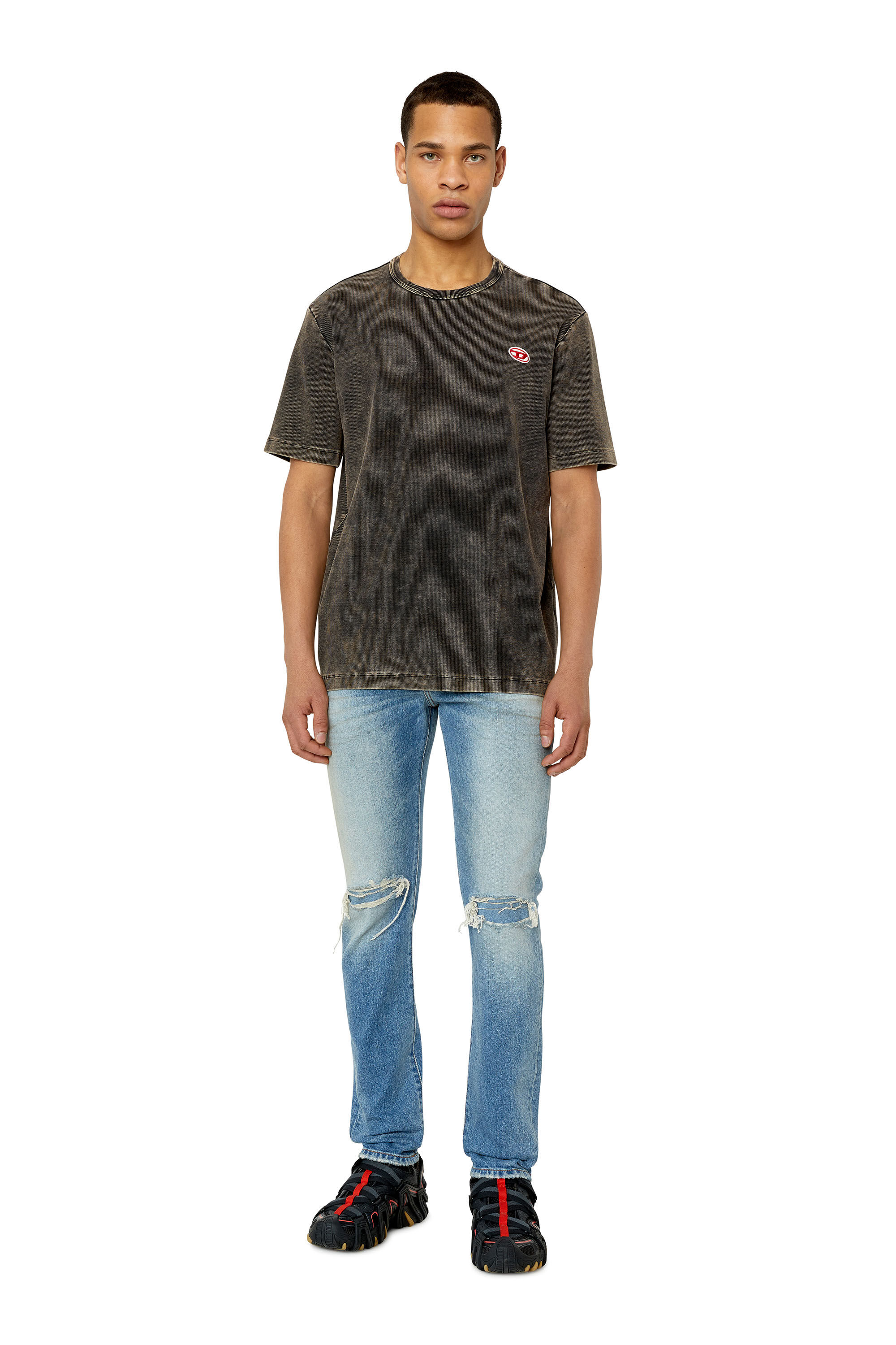 Diesel - Slim Jeans 2019 D-Strukt 007P3, Blu Chiaro - Image 1