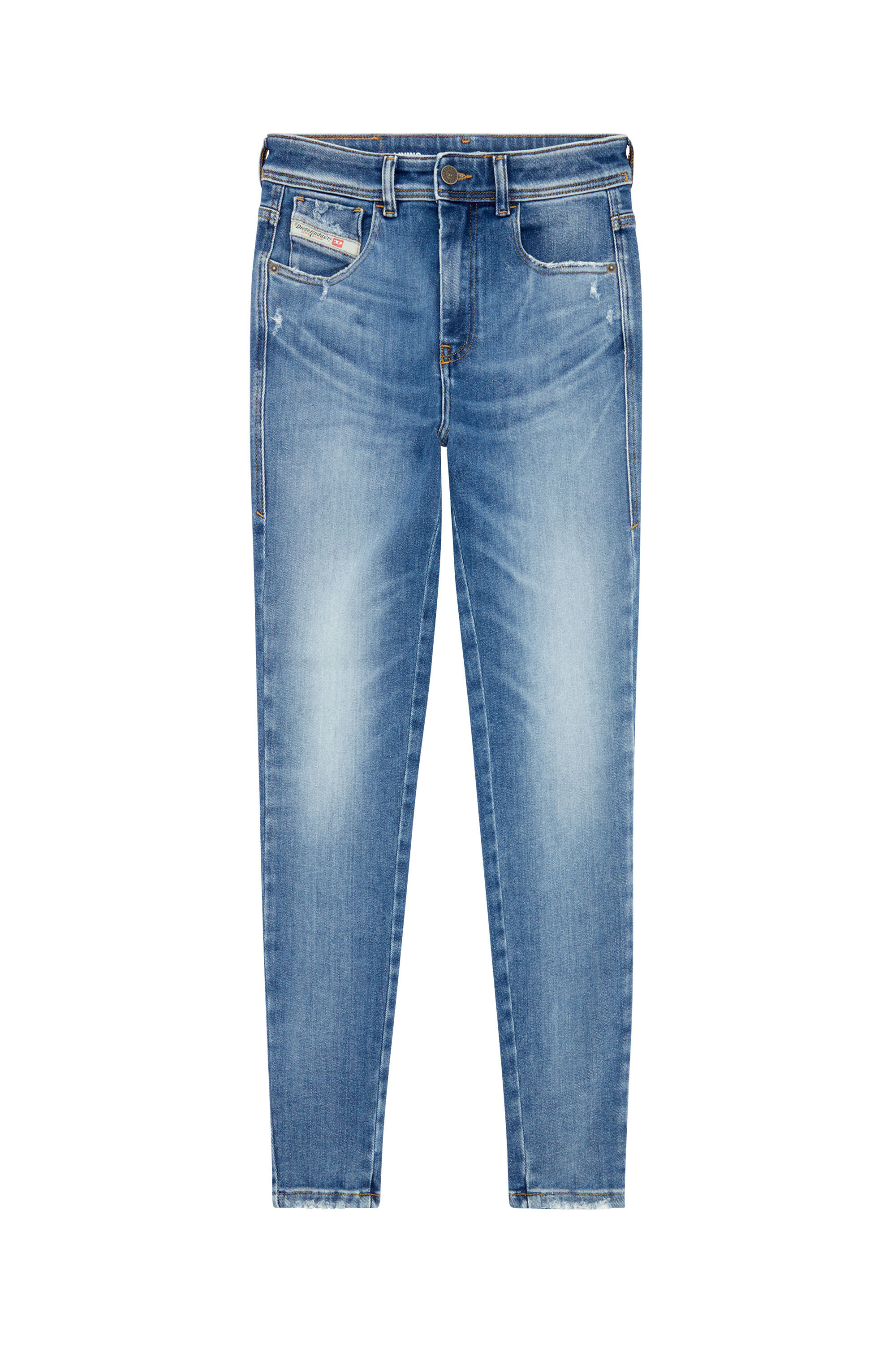 Diesel - Super skinny Jeans 1984 Slandy-High 09H92, Blu medio - Image 2