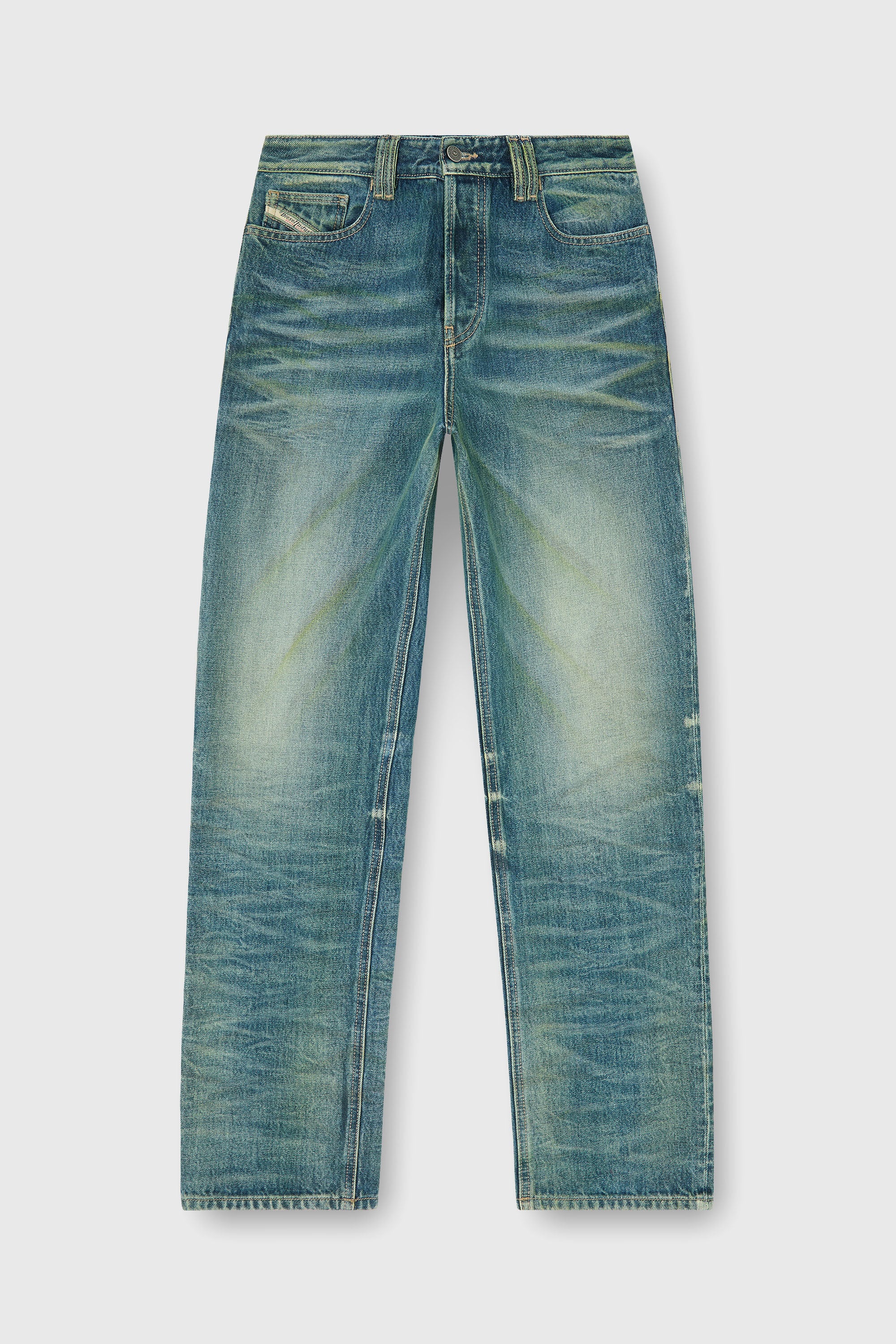 Diesel - Regular Jeans 1991 D-Voeed 007FV Uomo, Blu medio - Image 6