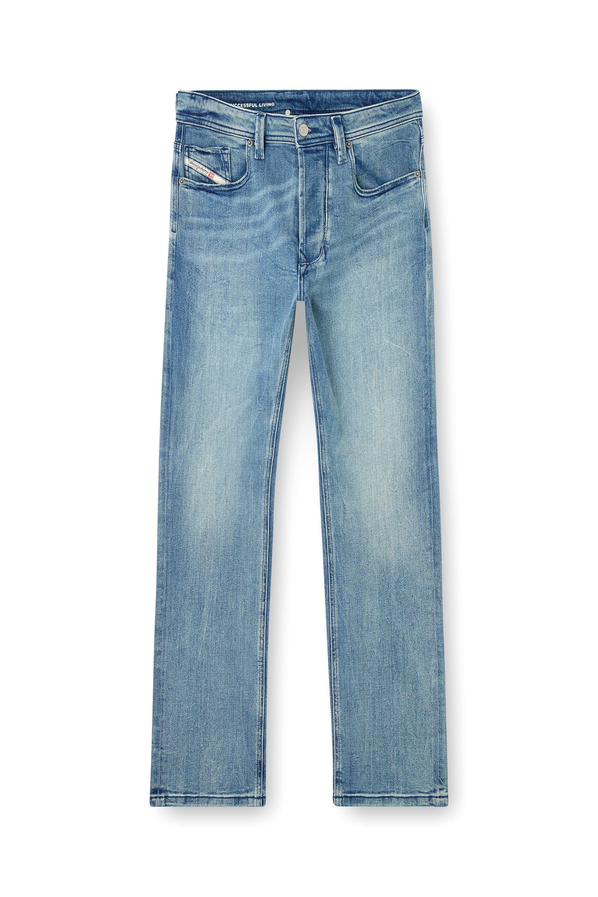 Diesel - Regular Jeans 1985 Larkee 0BMBW Uomo, Blu medio - Image 2