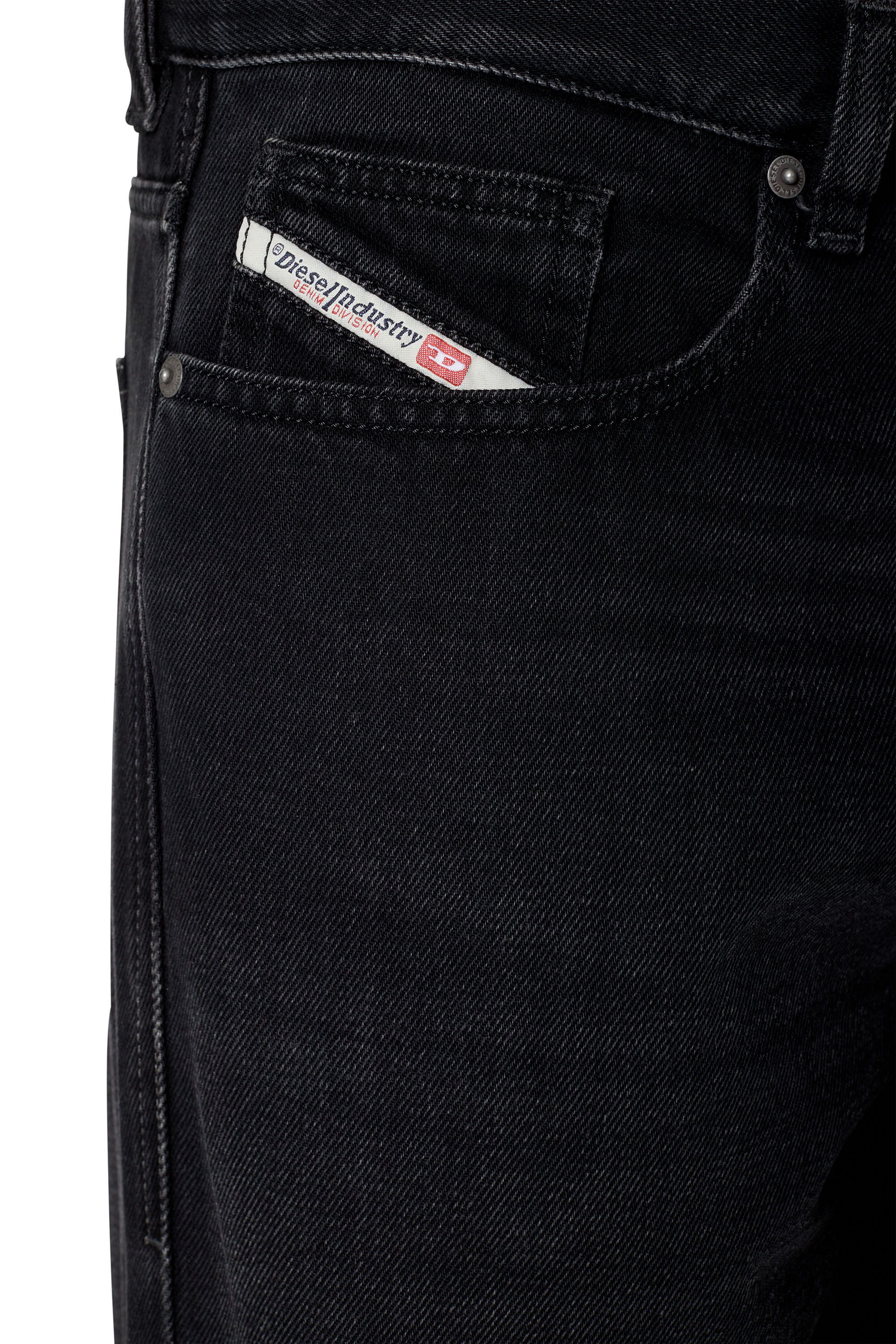Diesel - Straight Jeans 2010 D-Macs 09B88, Nero/Grigio scuro - Image 6