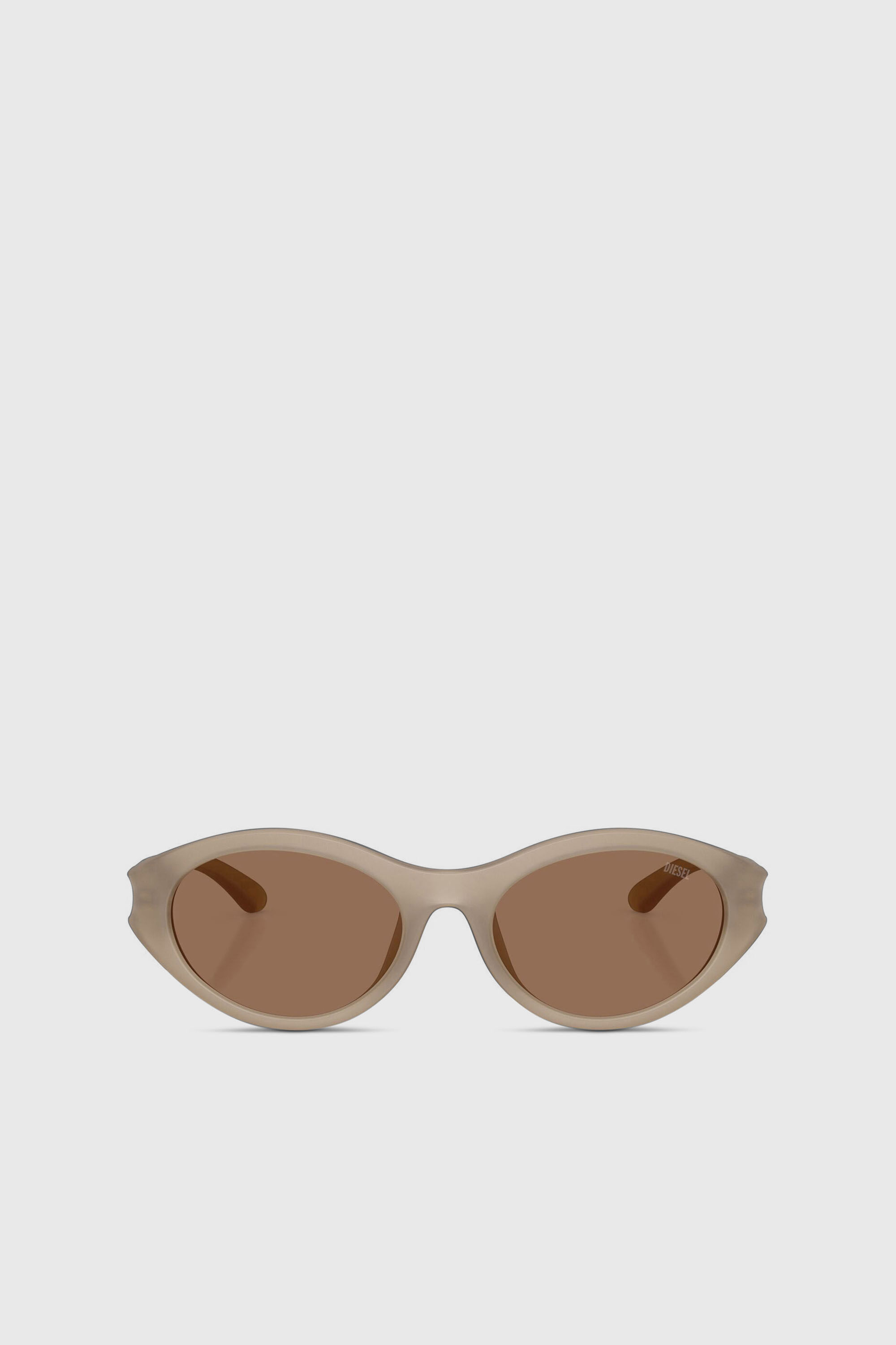 Diesel - 0DL3005U, Occhiali da sole ovali Unisex in Beige - 1