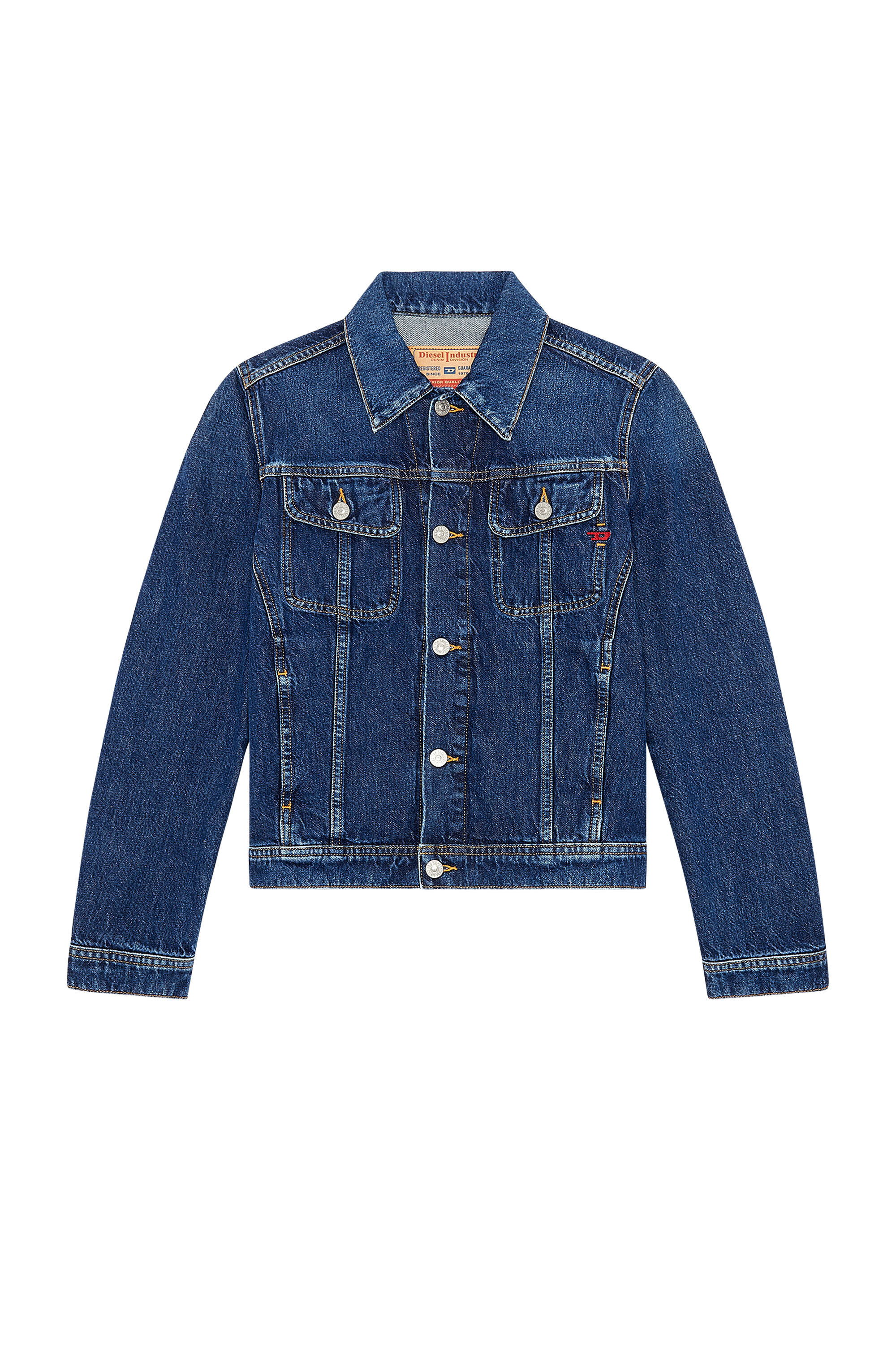 Diesel - DE-BONNY, Giacca trucker in denim Donna in Blu - 2