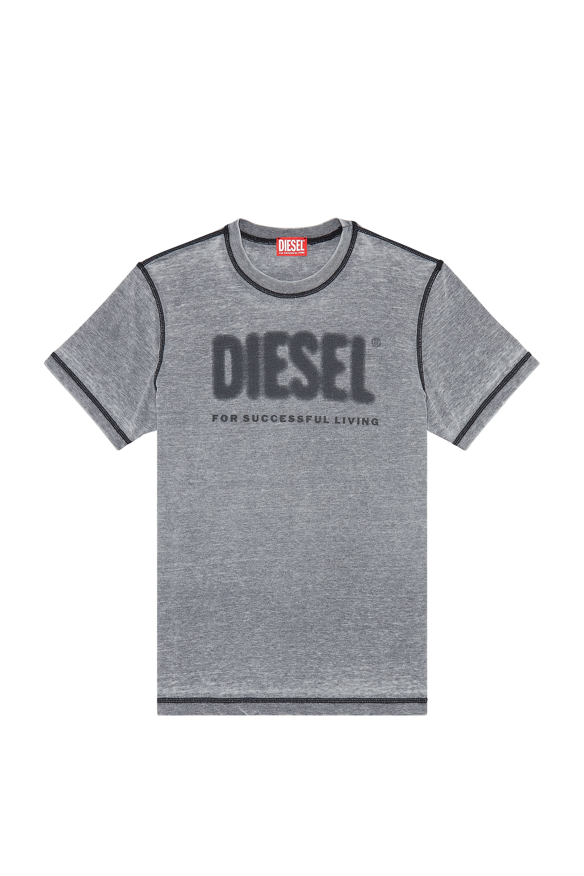 Diesel - T-DIEGOR-L1, Grigio scuro - Image 2