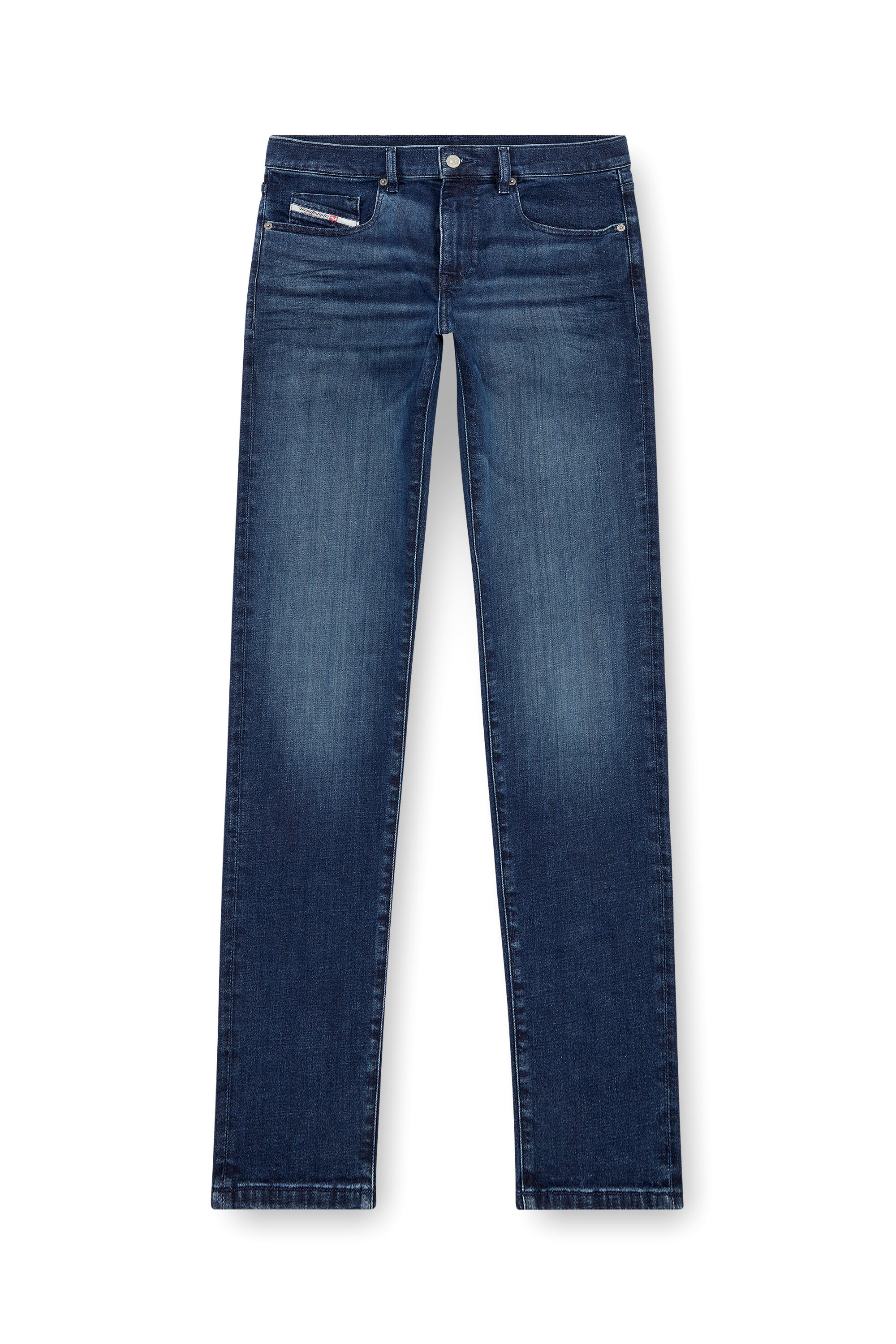 Diesel - Slim Jeans 2019 D-Strukt 0GRDJ Uomo, Blu Scuro - Image 2