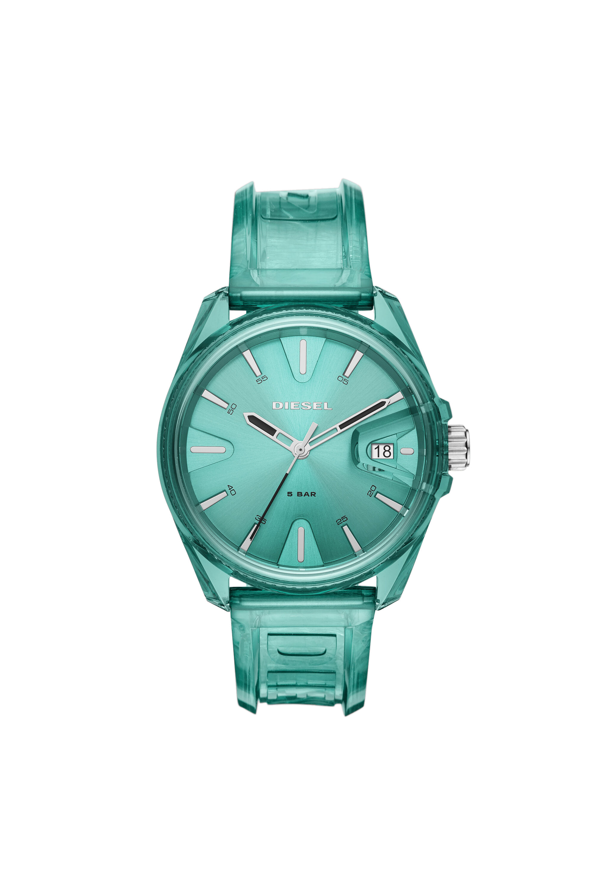 DZ1928: Orologio MS9 a 3 lancette con cinturino verde | Diesel