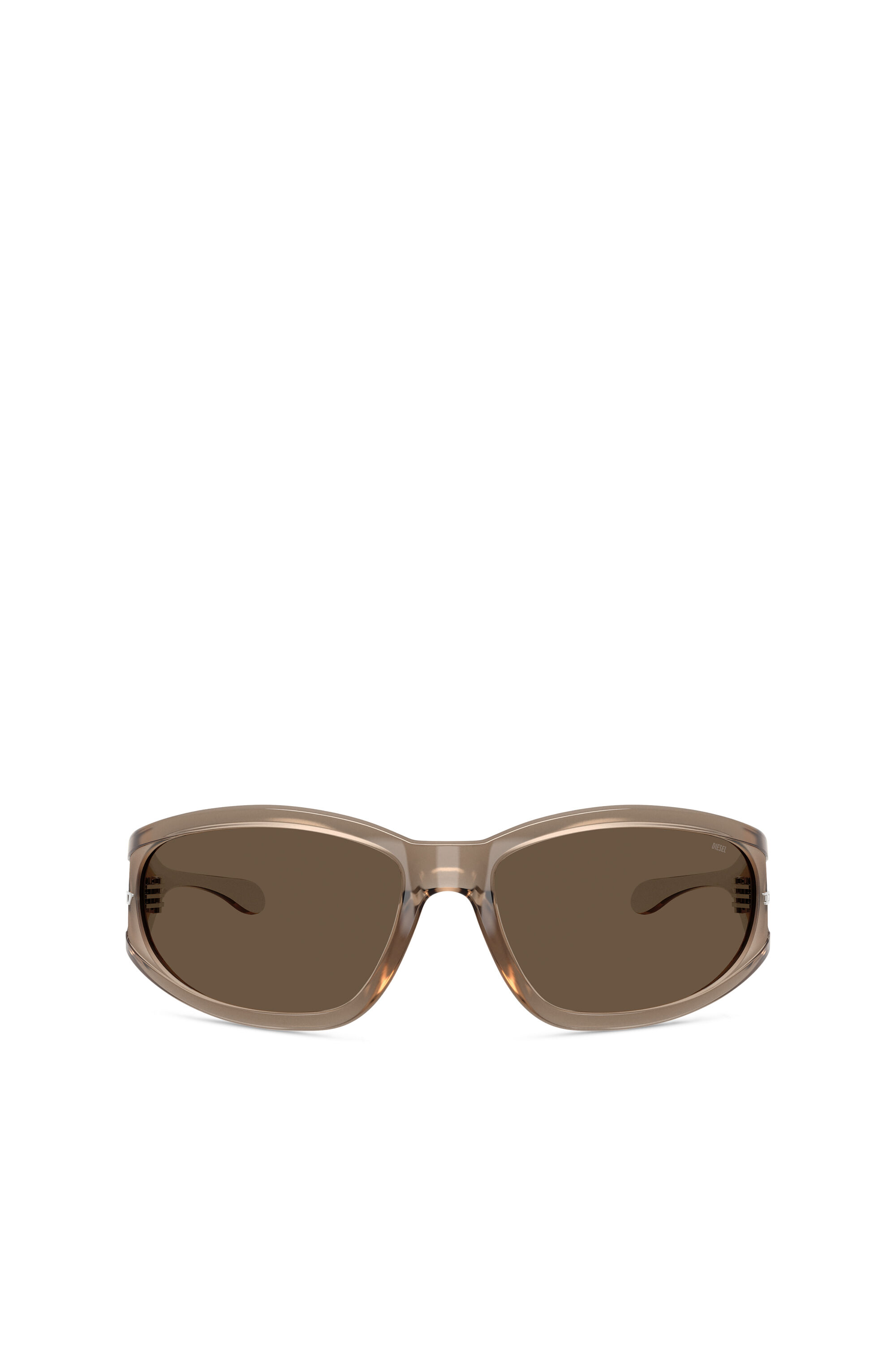 Diesel - 0DL3002, Occhiale in acetato con forma rettangolare Unisex in Marrone - 1