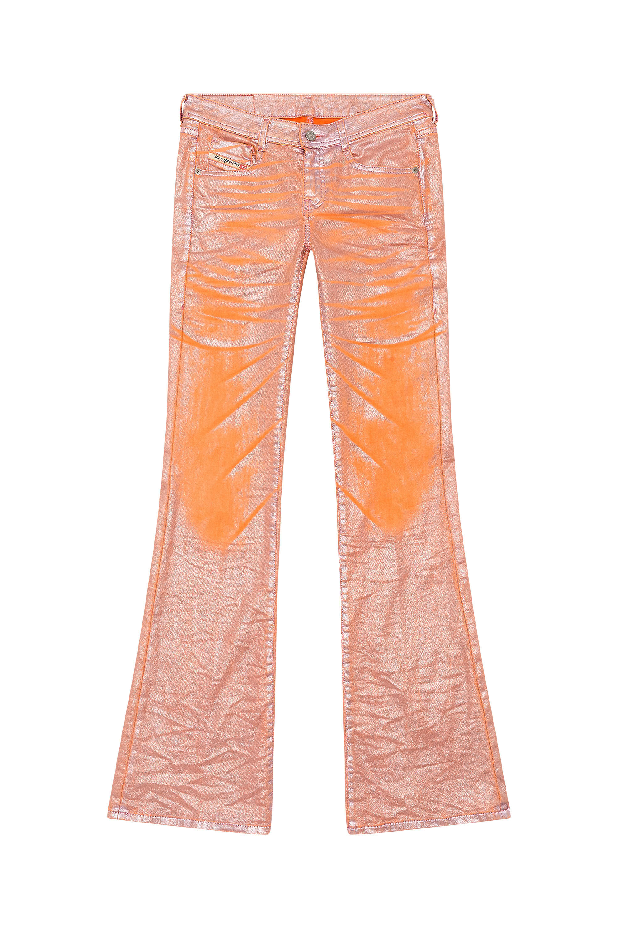 Diesel - Bootcut and Flare Jeans 1969 D-Ebbey 068KT, Rosa/Arancione - Image 2