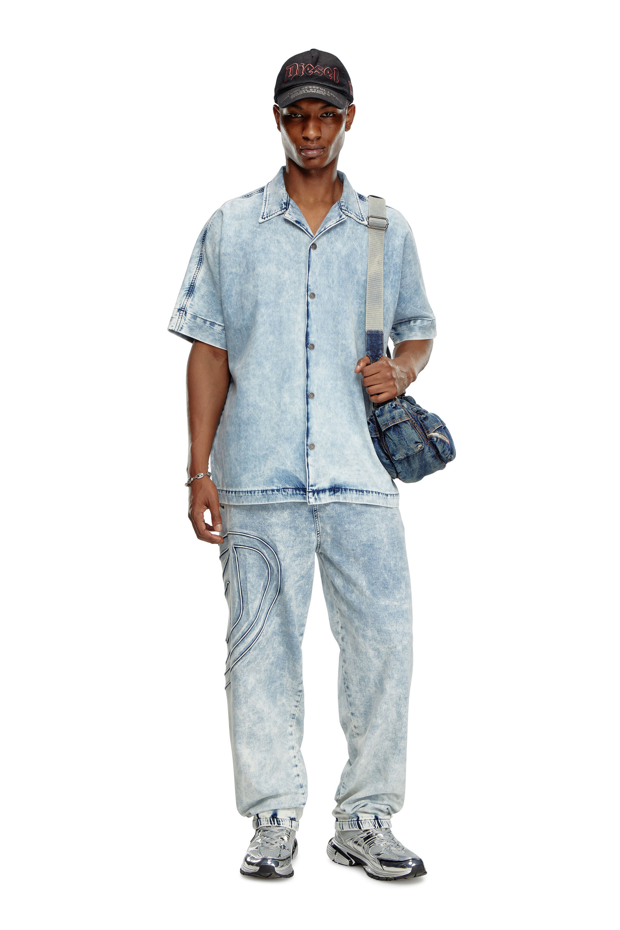 Camicie jeans uomo diesel top