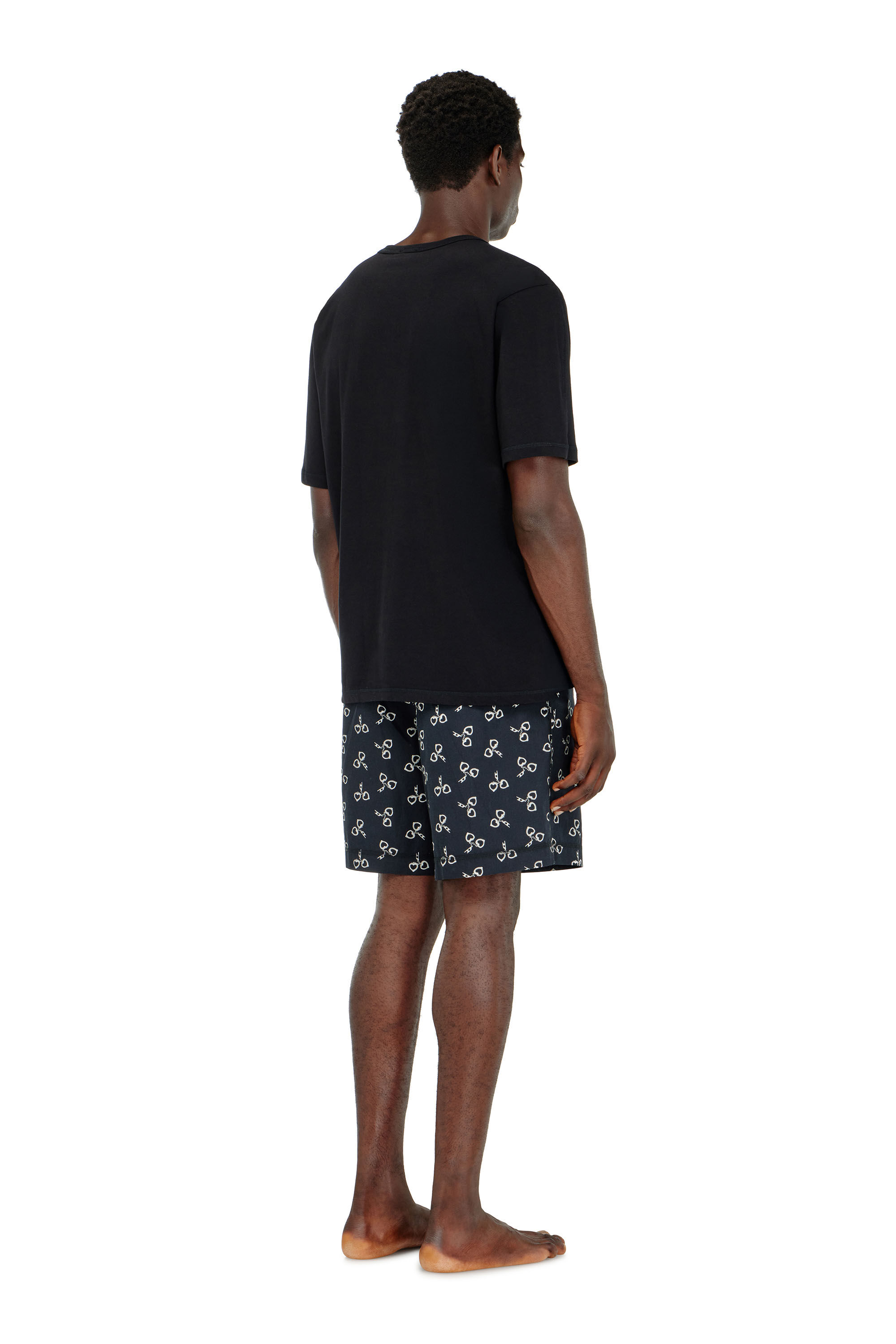 Diesel - KIT-JAMES-D-BOX, Set pigiama in cotone con stampa manette Uomo in ToBeDefined - 3