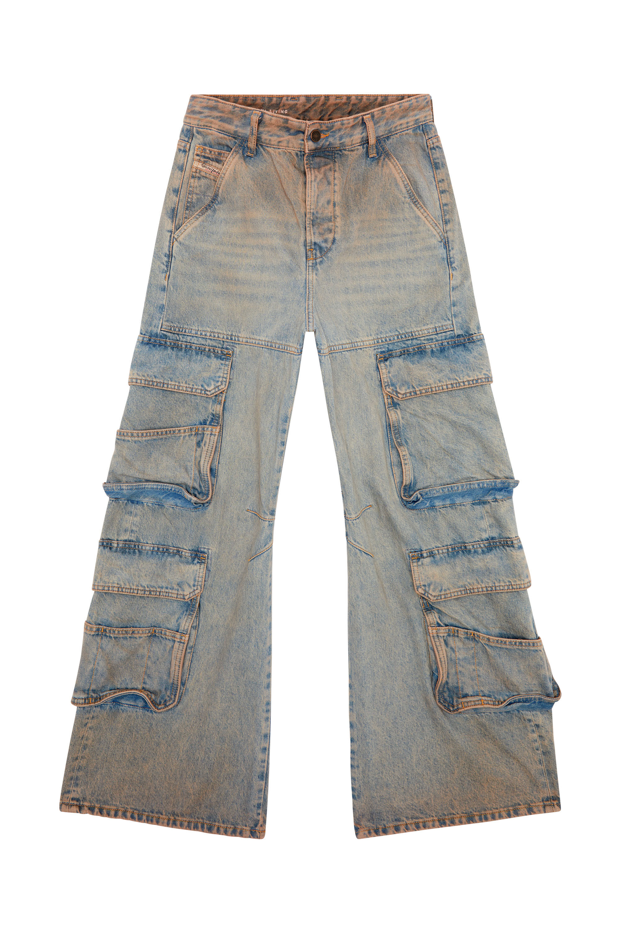 Diesel - Straight Jeans 1996 D-Sire 0KIAI, Blu Chiaro - Image 2