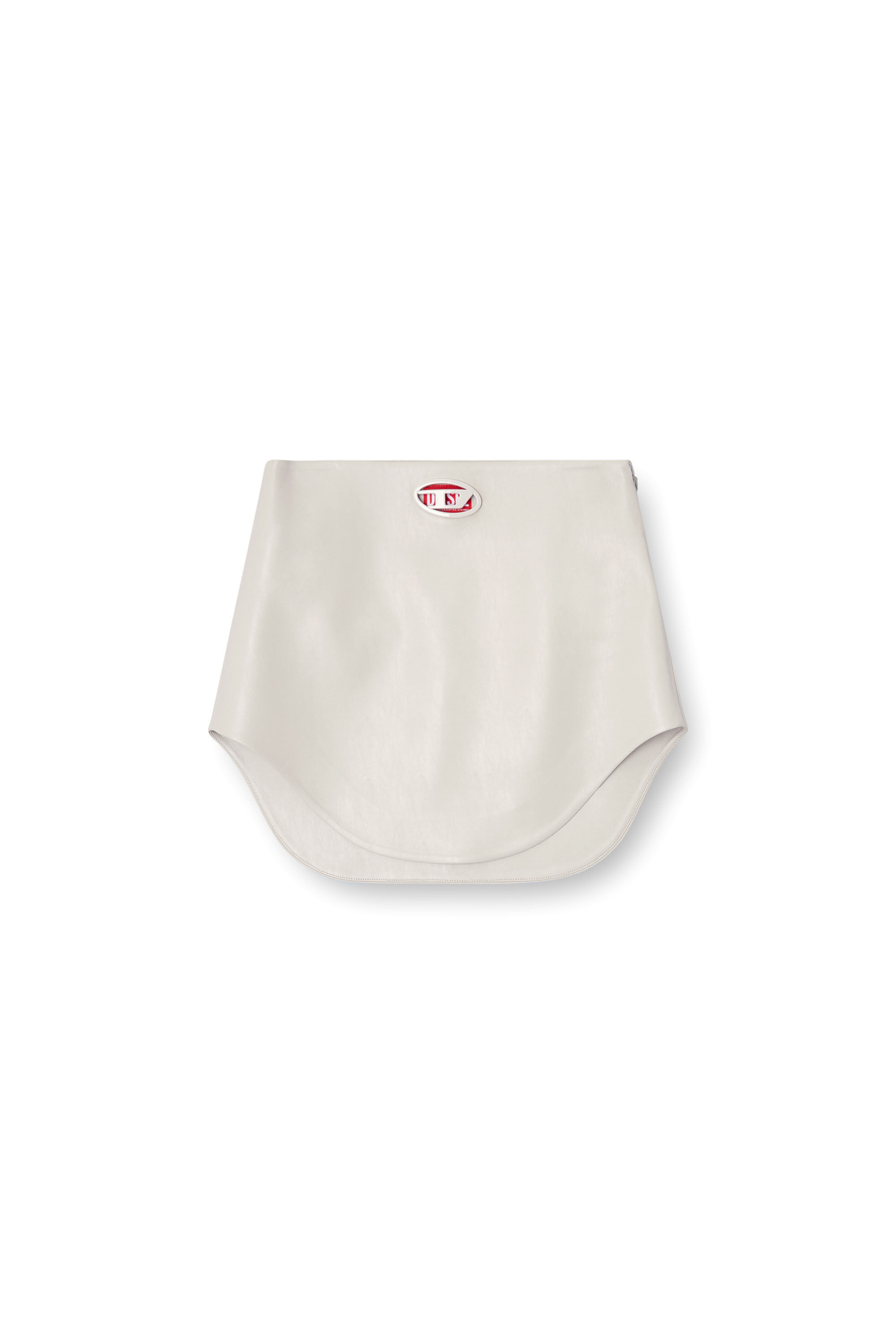 Diesel - O-LIMPO, Minigonna con Oval D Donna in Grigio - 2