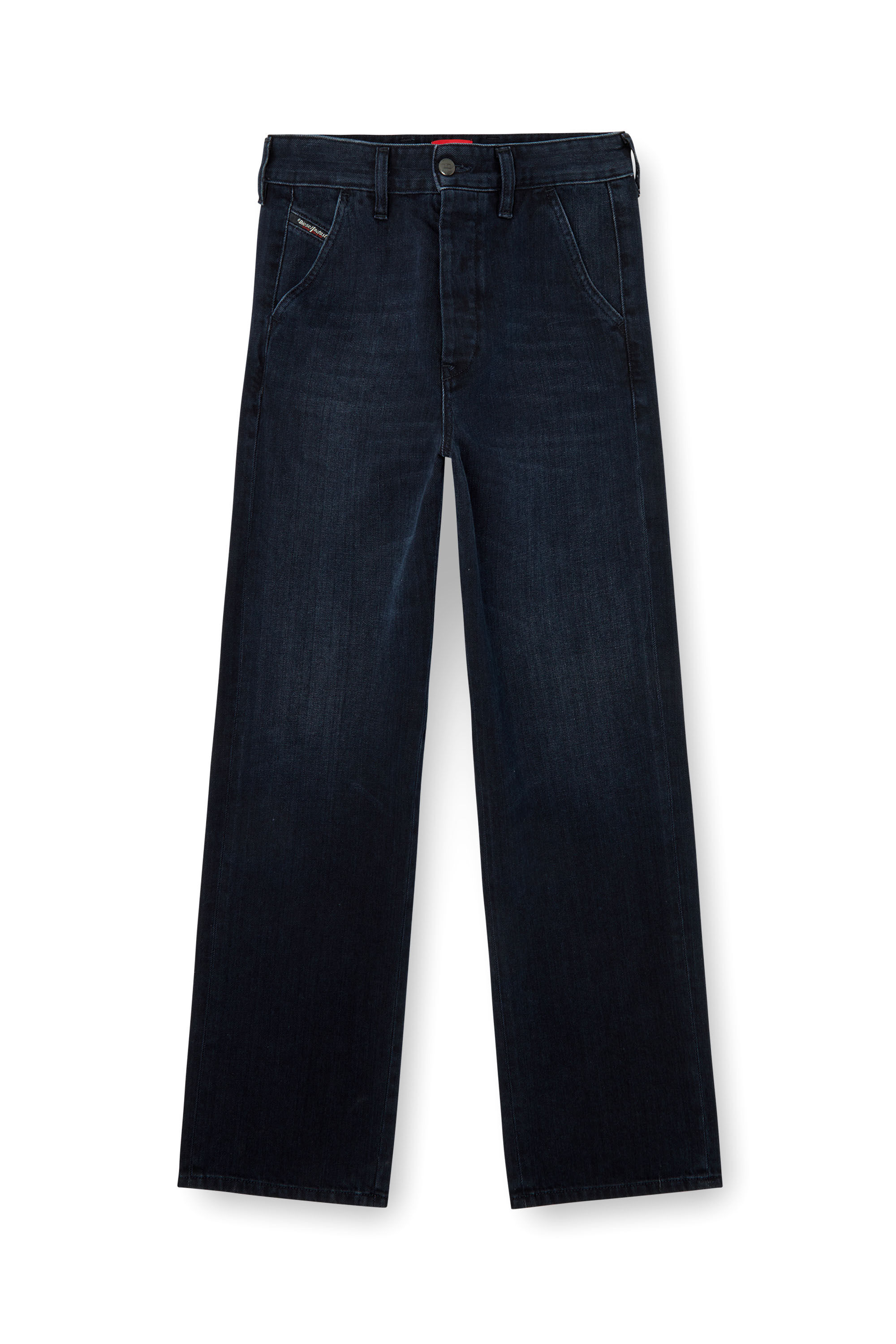 Diesel - Regular Jeans D-Phant-chino 09L54 Unisex, Blu Scuro - Image 2