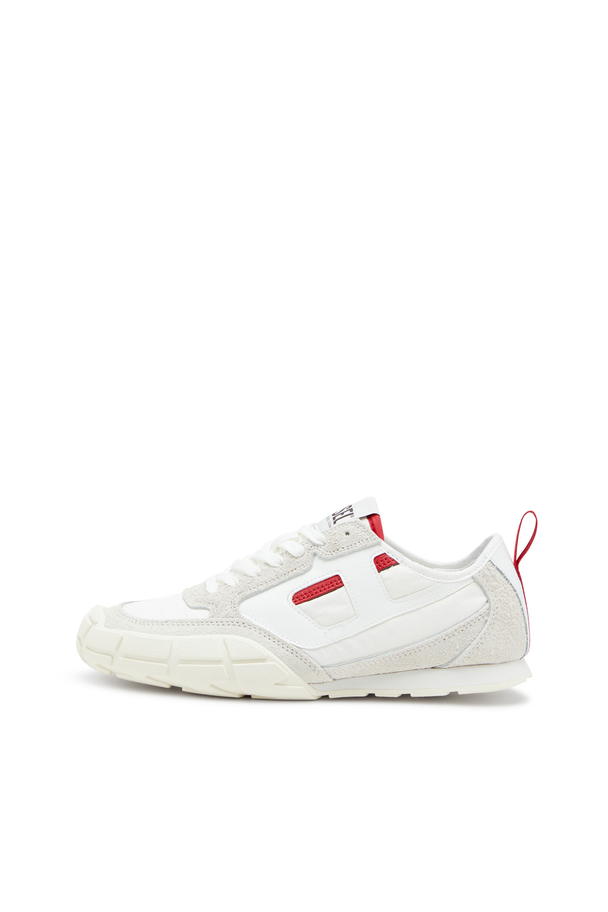 Diesel - S-PAGODHA LOW W, Sneaker in pelle, suede e ripstop Donna in ToBeDefined - 7