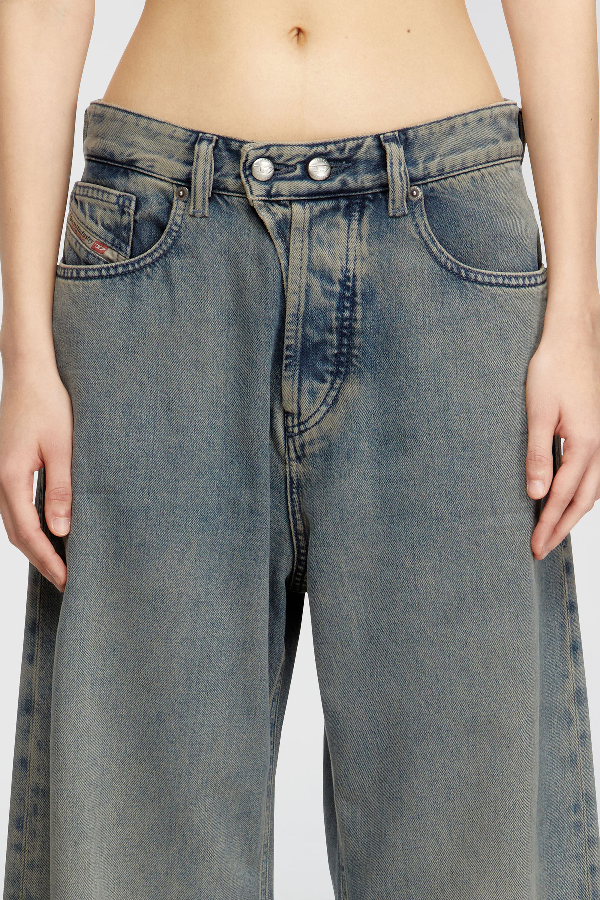 Diesel - Relaxed Jeans 1996 D-Sire 09N24 Donna, Blu medio - Image 5