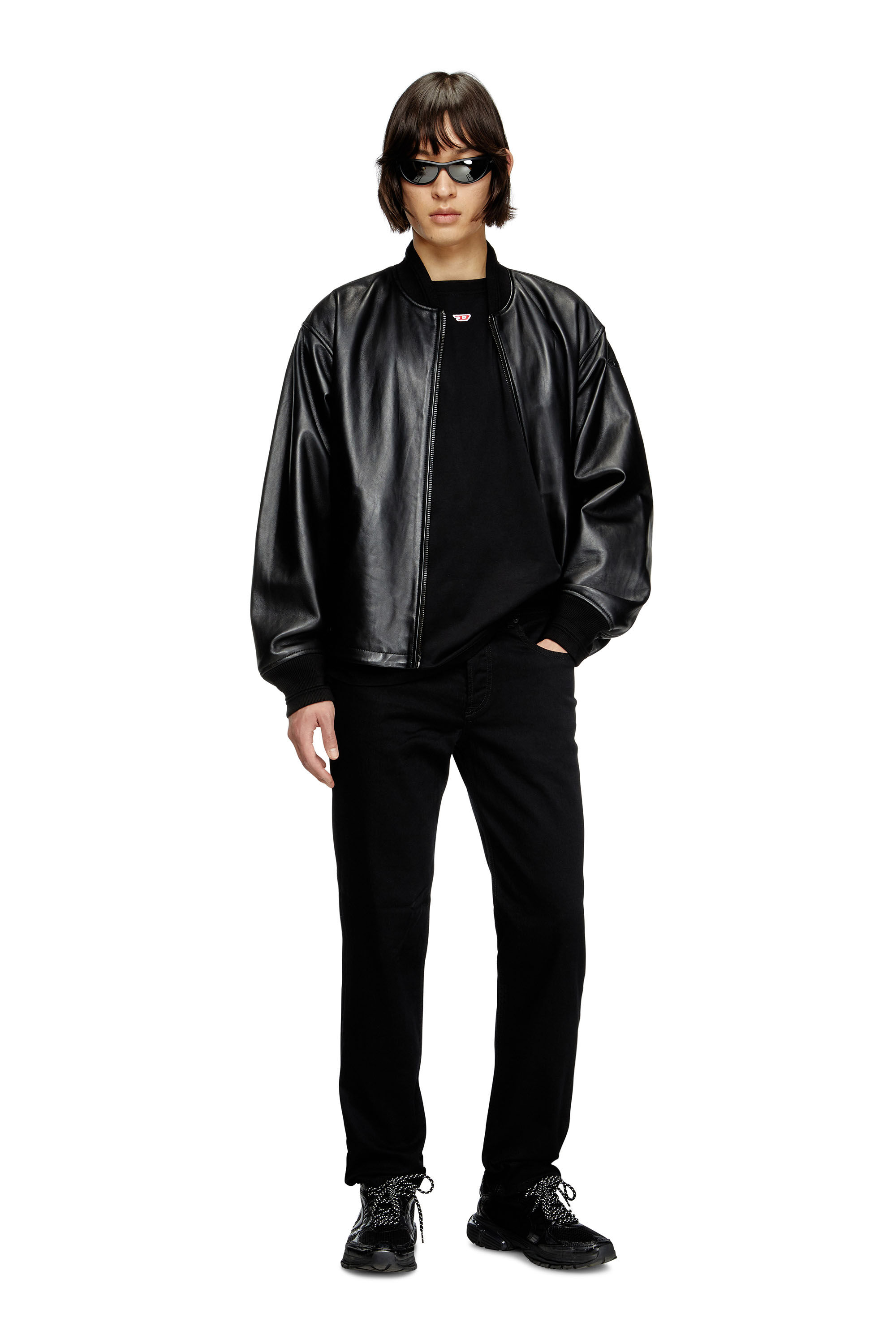 Diesel - T-BOXT-D, T-shirt con patch D ricamato Unisex in Nero - 1