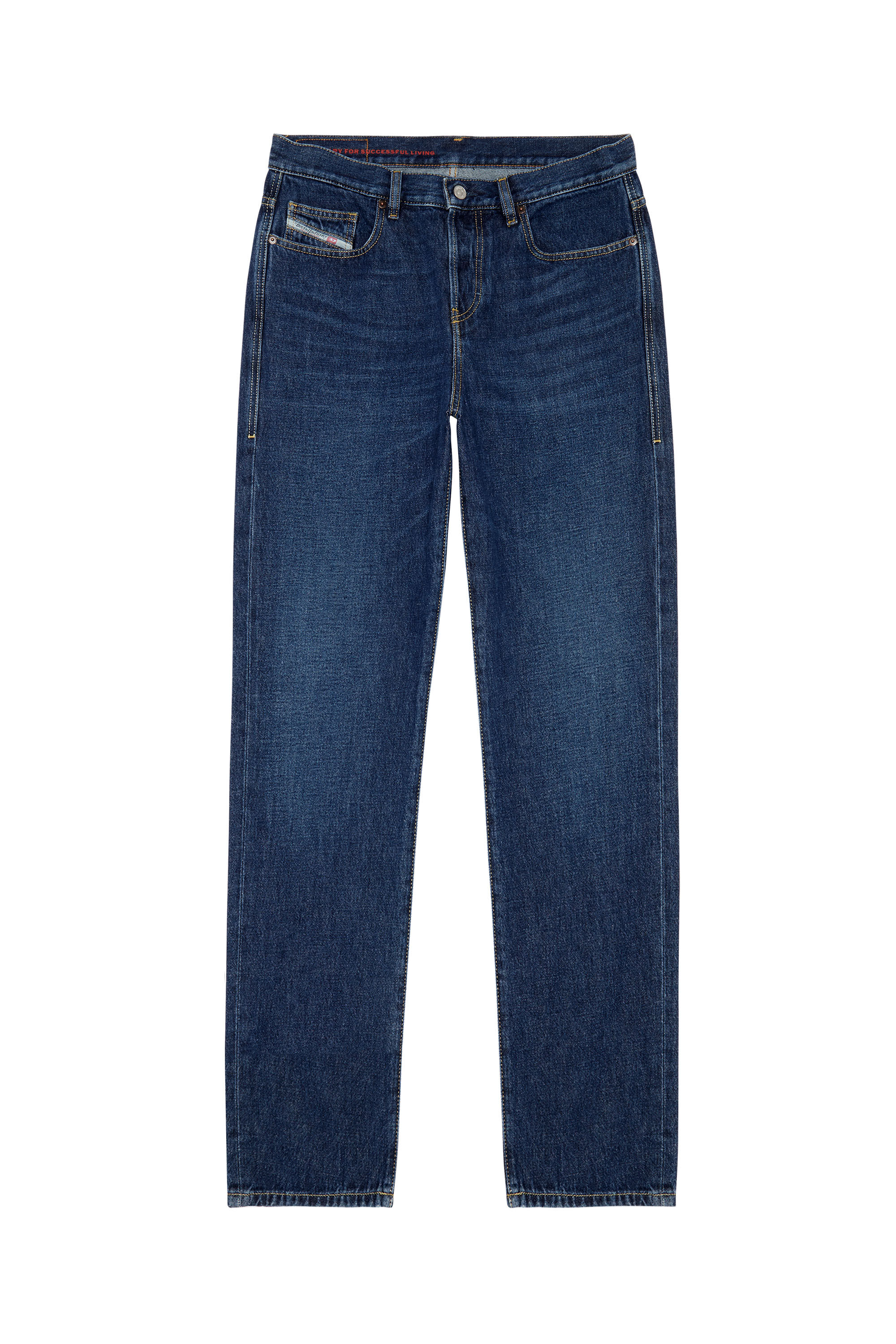 Diesel - Straight Jeans 2020 D-Viker 09C03, Blu Scuro - Image 2