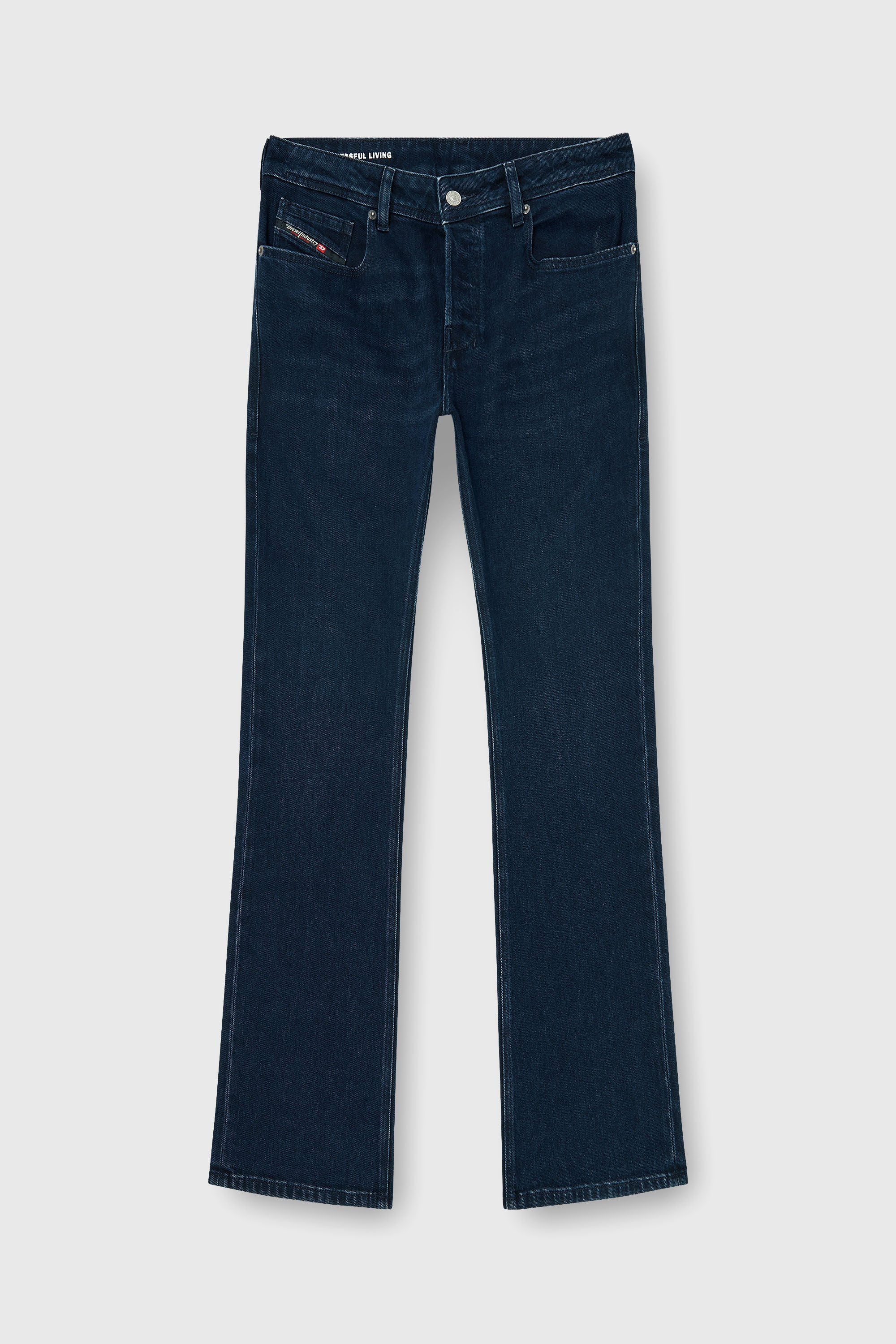 Diesel - Bootcut Jeans 2007 Zatiny 0KBBJ Uomo, Blu Scuro - Image 6