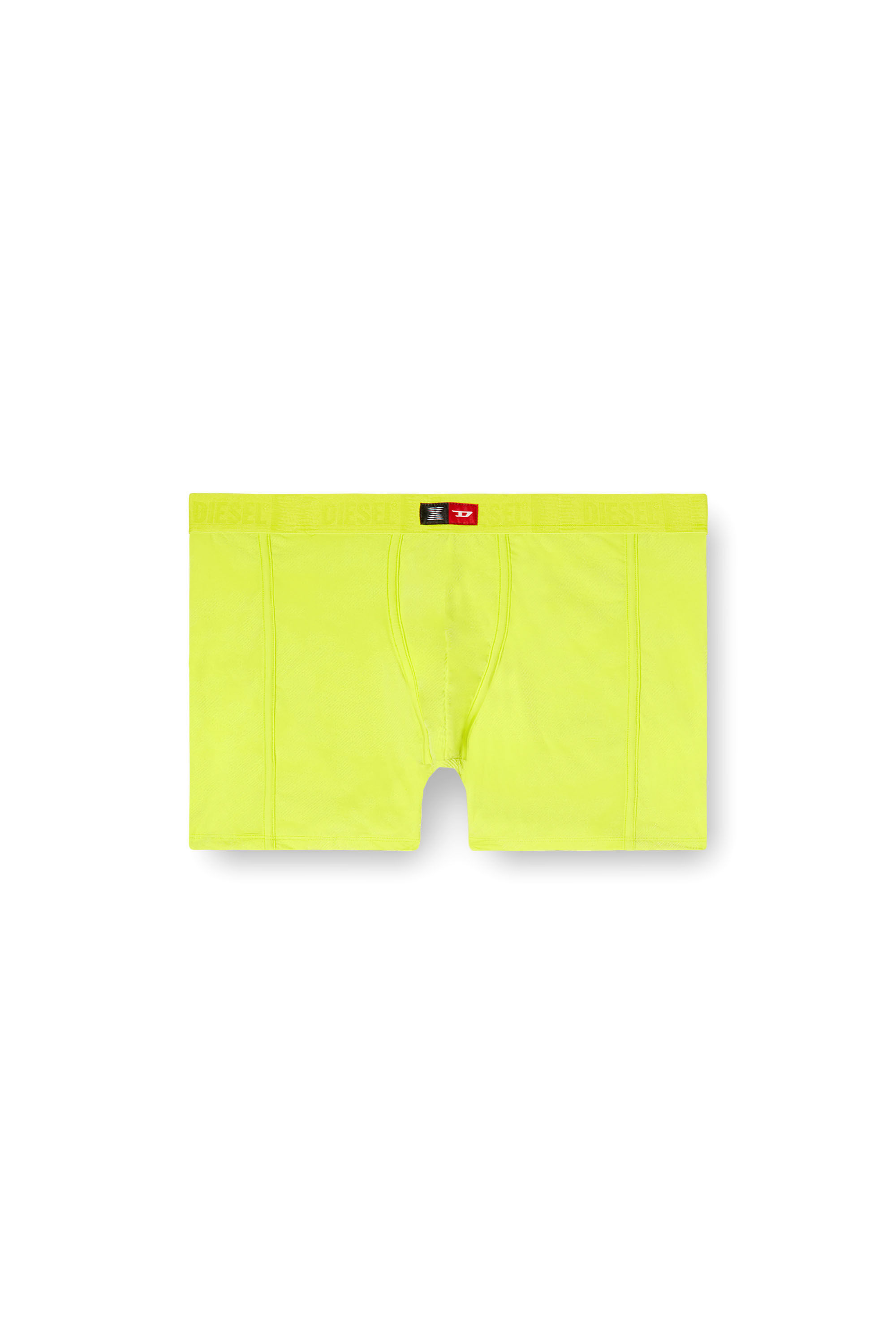 Diesel - FLOCKED-BOXER-BRIEFS, Boxer in microfibra flock Uomo in Verde - 2
