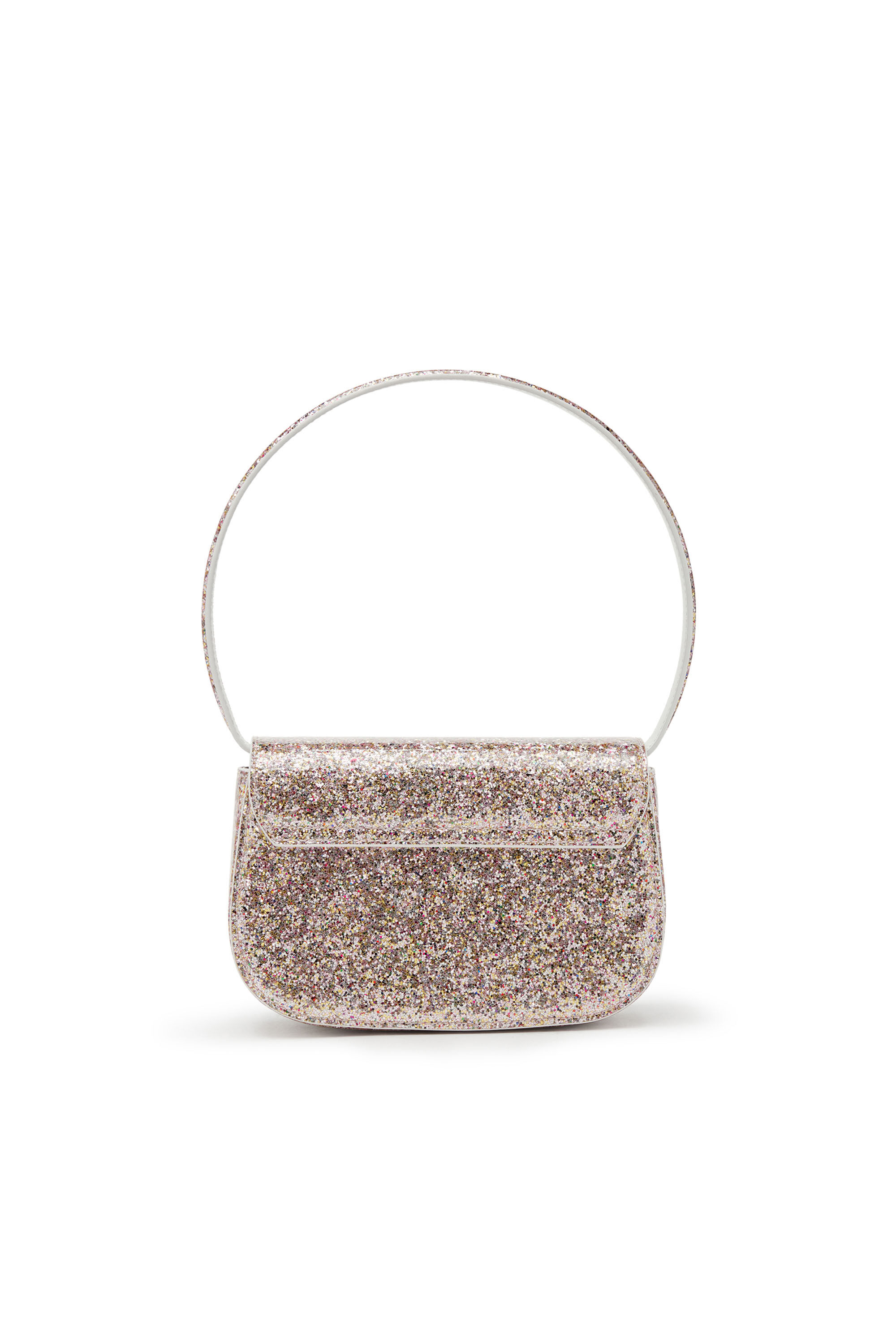 Diesel - 1DR, 1DR-Iconica borsa a spalla con macro glitter Donna in Rosa - 3