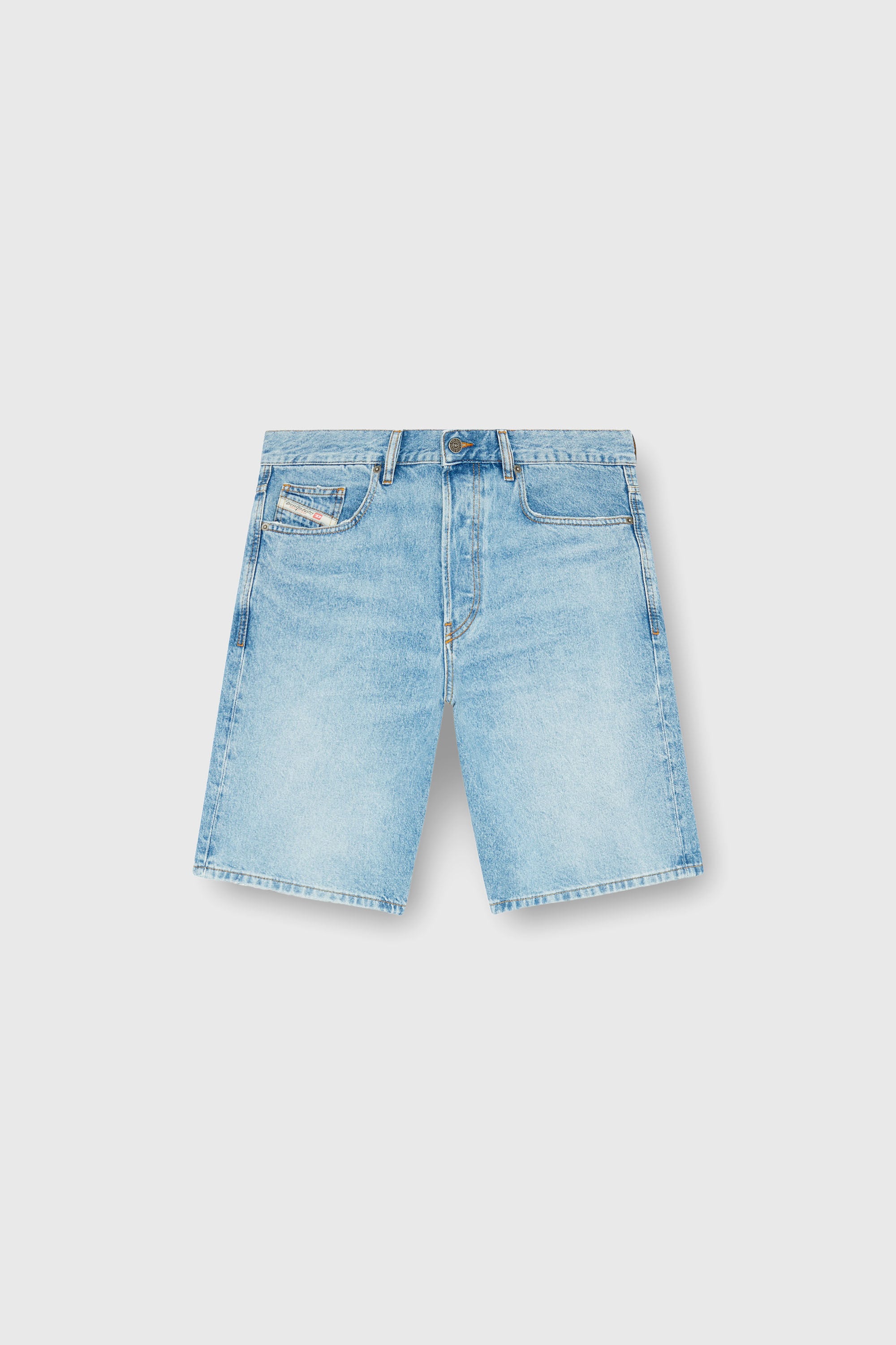 Diesel - REGULAR-SHORT, Shorts in denim Uomo in Blu - 2