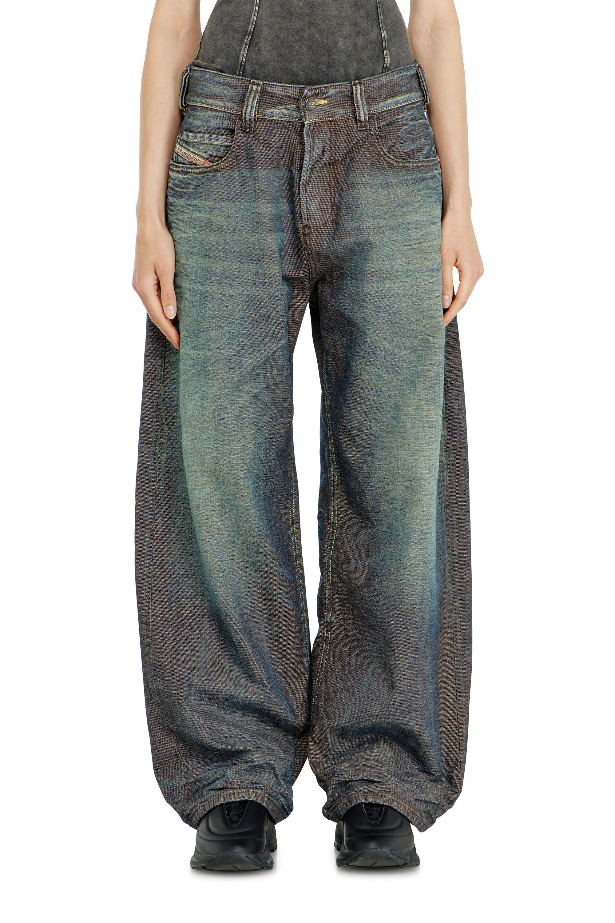 Diesel - Relaxed Jeans 1997 D-Enim-M 007EM Unisex, Blu Scuro - Image 6
