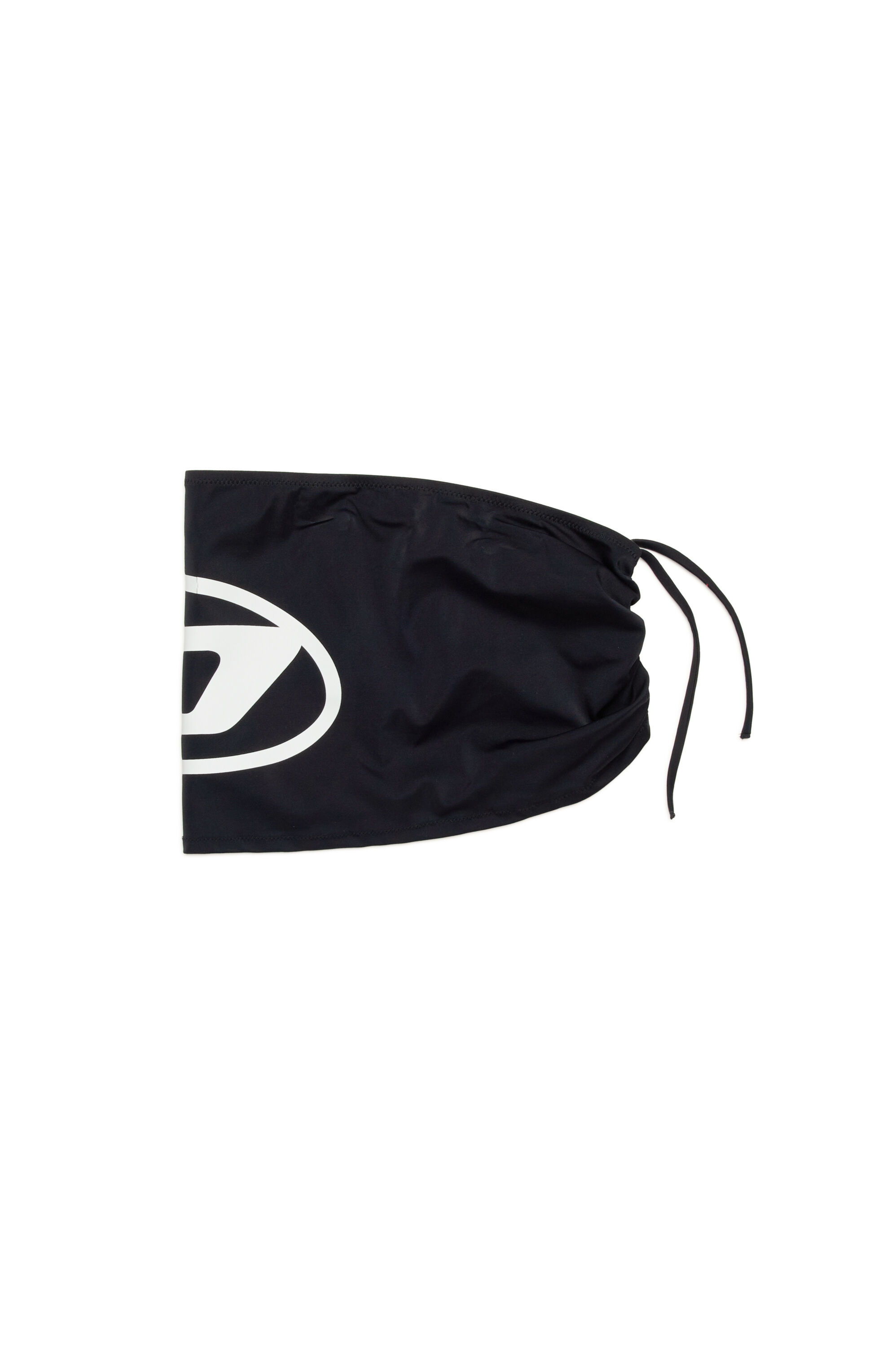 Diesel - MCUSMIN, Gonna da spiaggia con mega logo Oval D Donna in Nero - 2