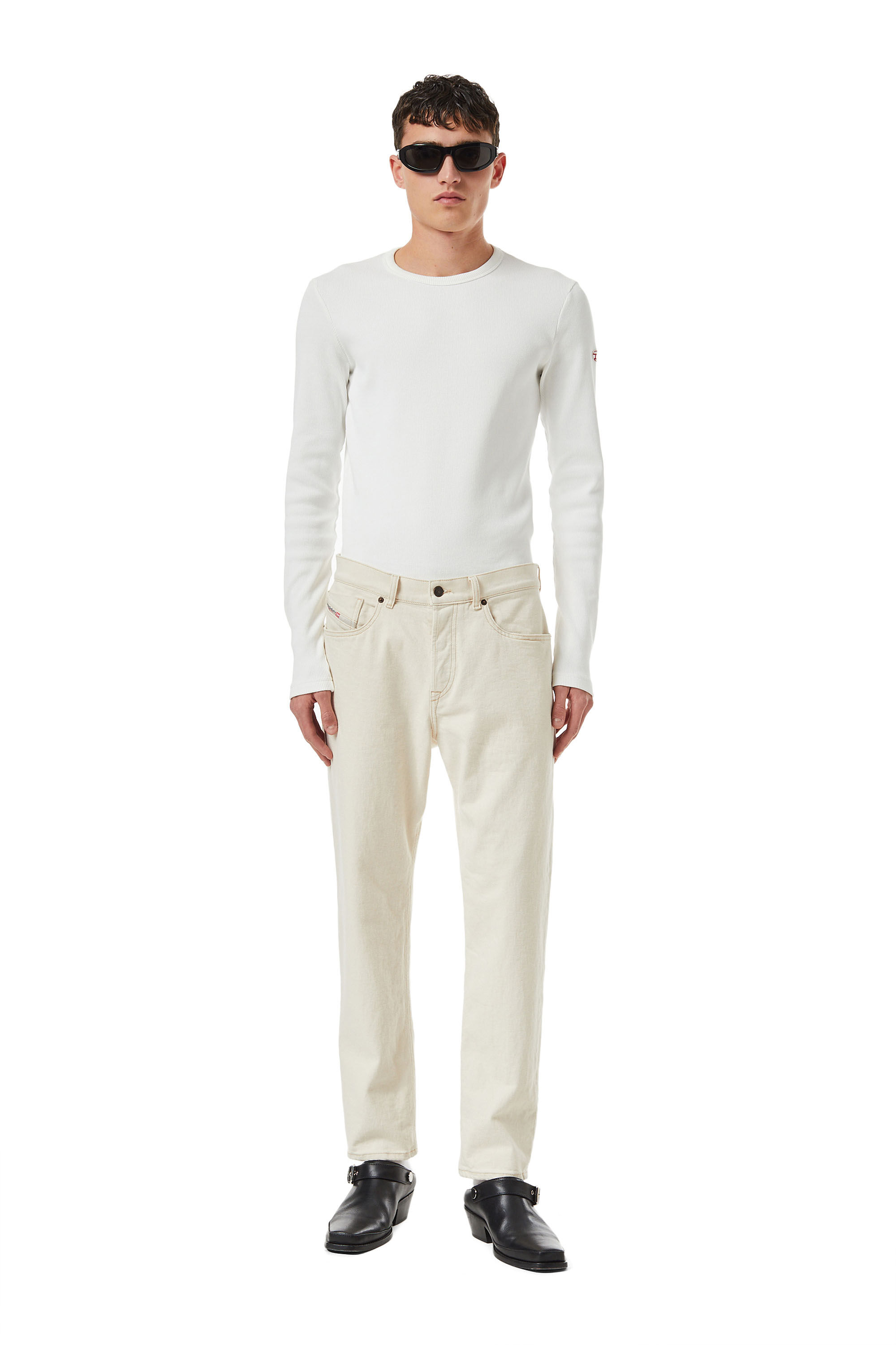 2005 D-FINING 09B94 Uomo: Jeans Tapered Bianco | Diesel Library