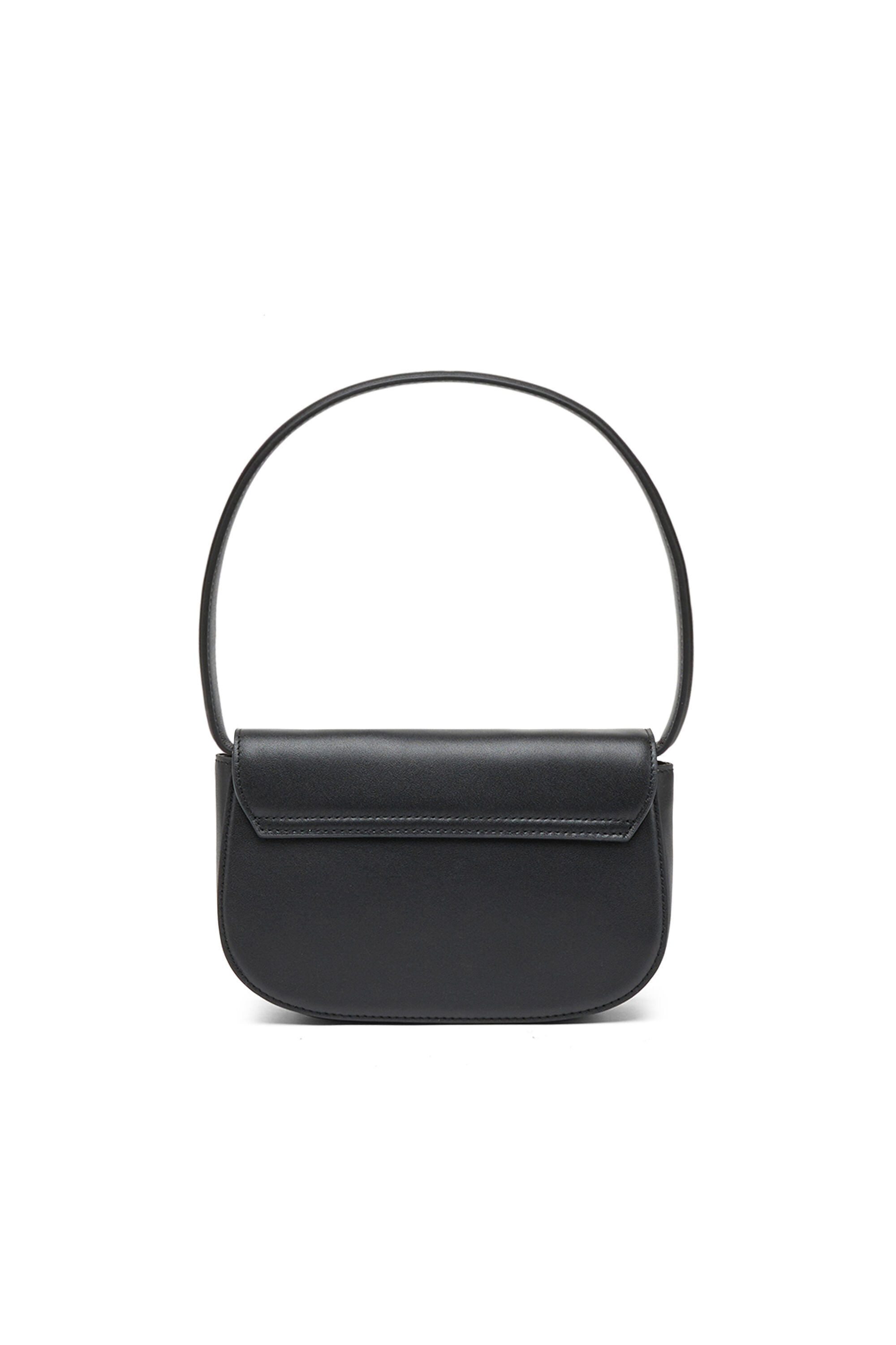 1DR Iconica borsa a spalla in nappa Donna Nero Diesel