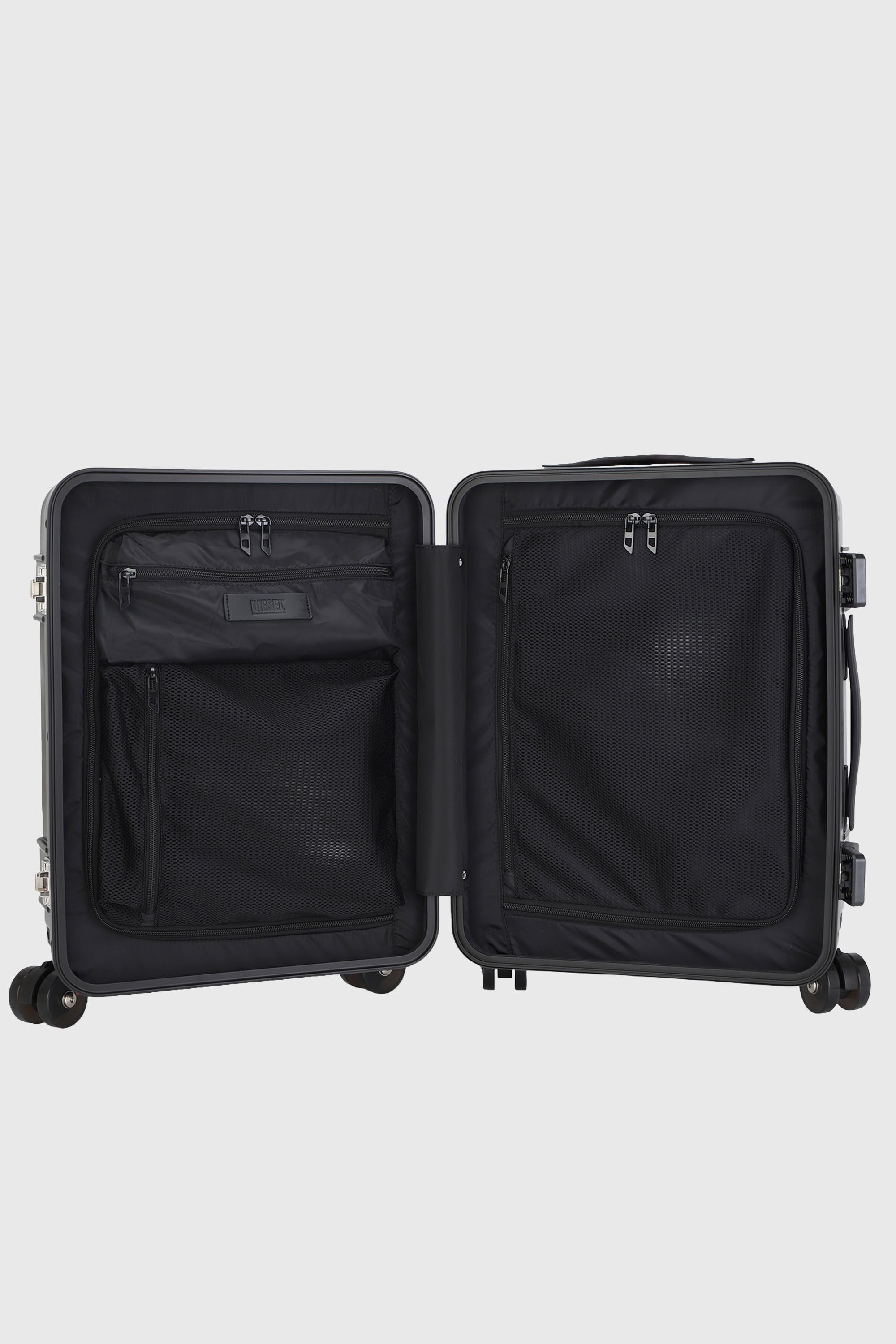 Diesel - DIESEL PC STRONG IMAGE TROLLEY- DSL003, Valigia resistente taglia S Unisex in Nero - 3