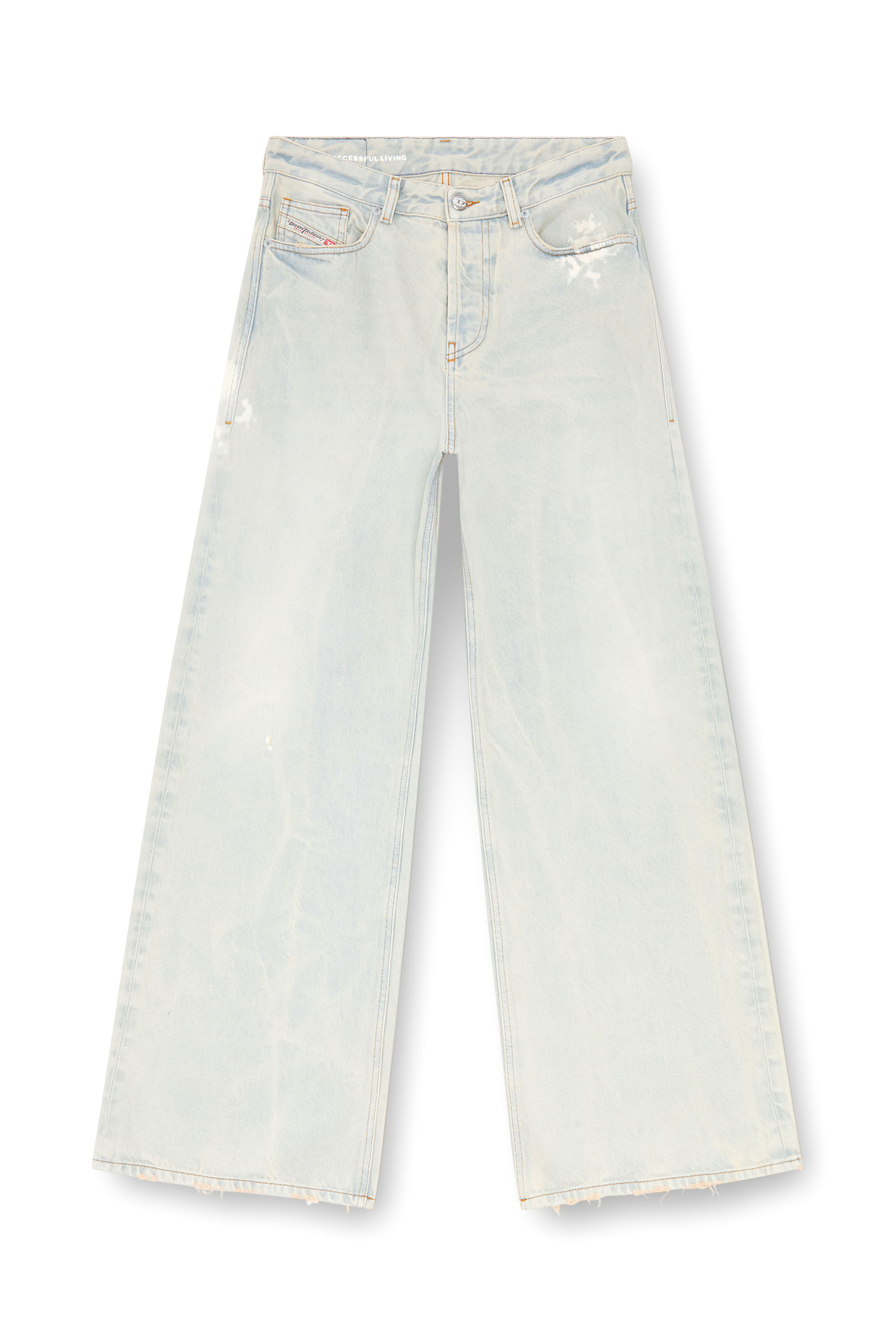 Diesel - Donna Straight Jeans 1996 D-Sire 09J81, Blu Chiaro - Image 2