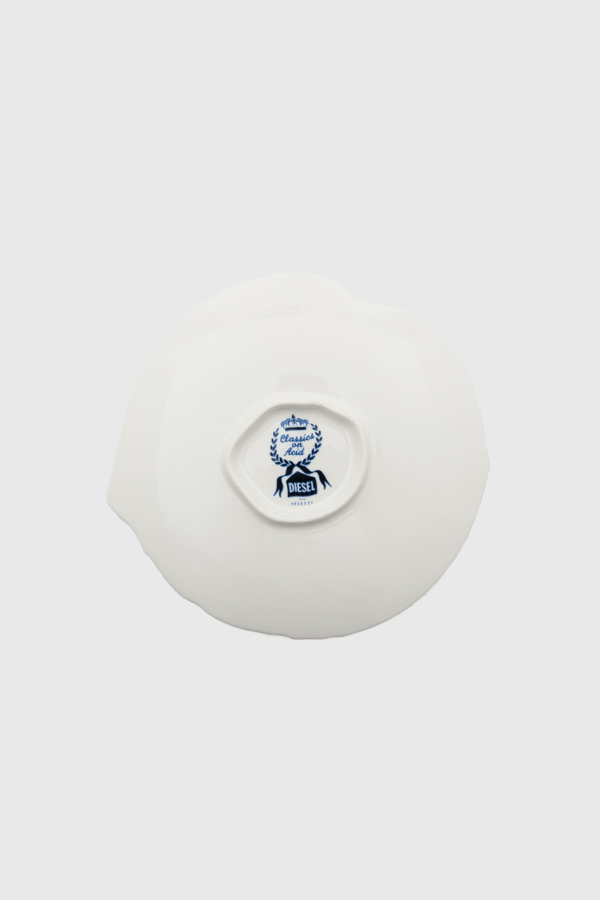 Diesel - 11230 DESSERT PLATE IN PORCELAIN "CLASSI, Piatto da dessert in porcellana Unisex in Multicolor - 2