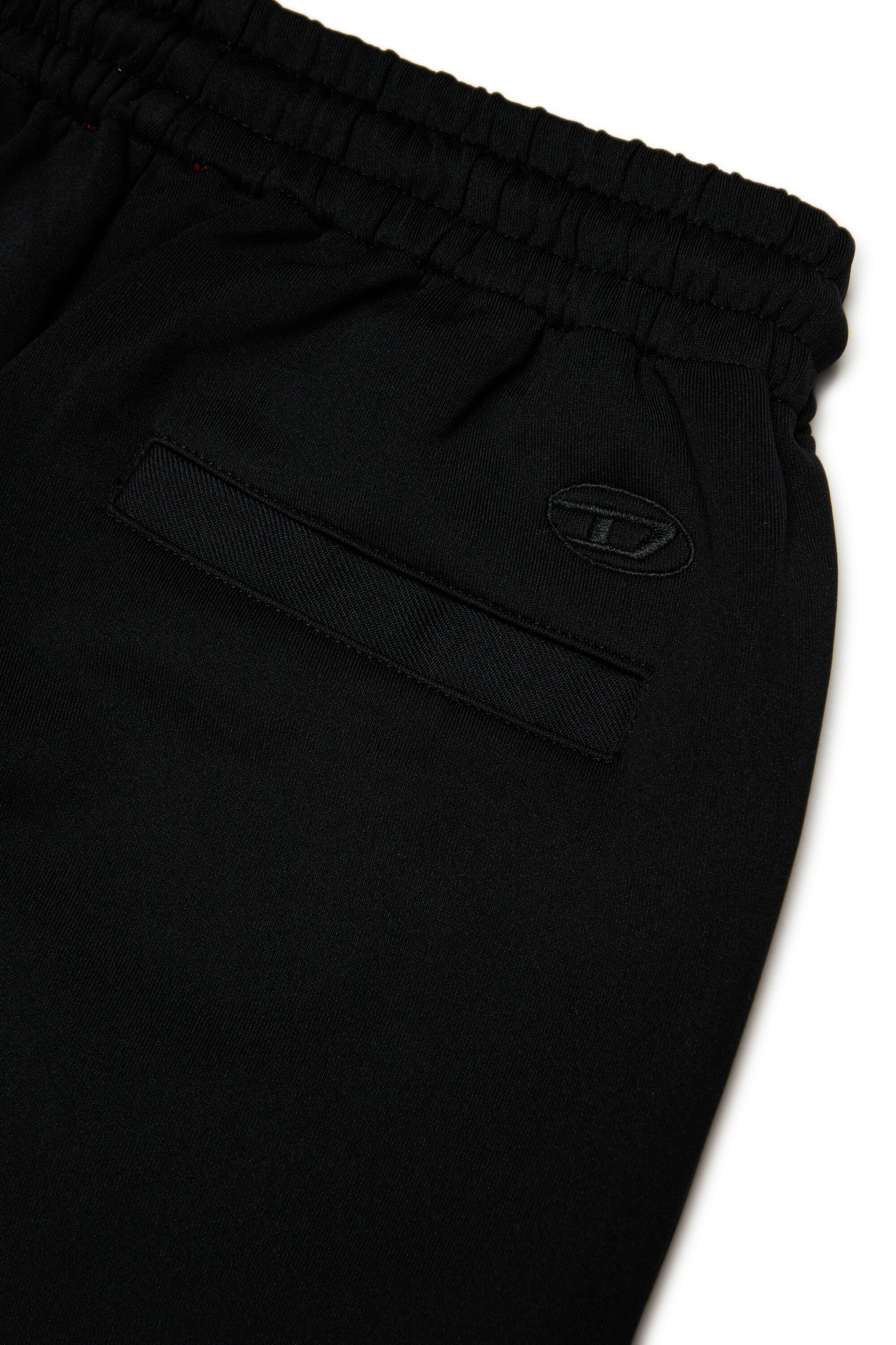 Diesel - PREBON, Pantaloni da tuta in misto lana Uomo in Nero - 4