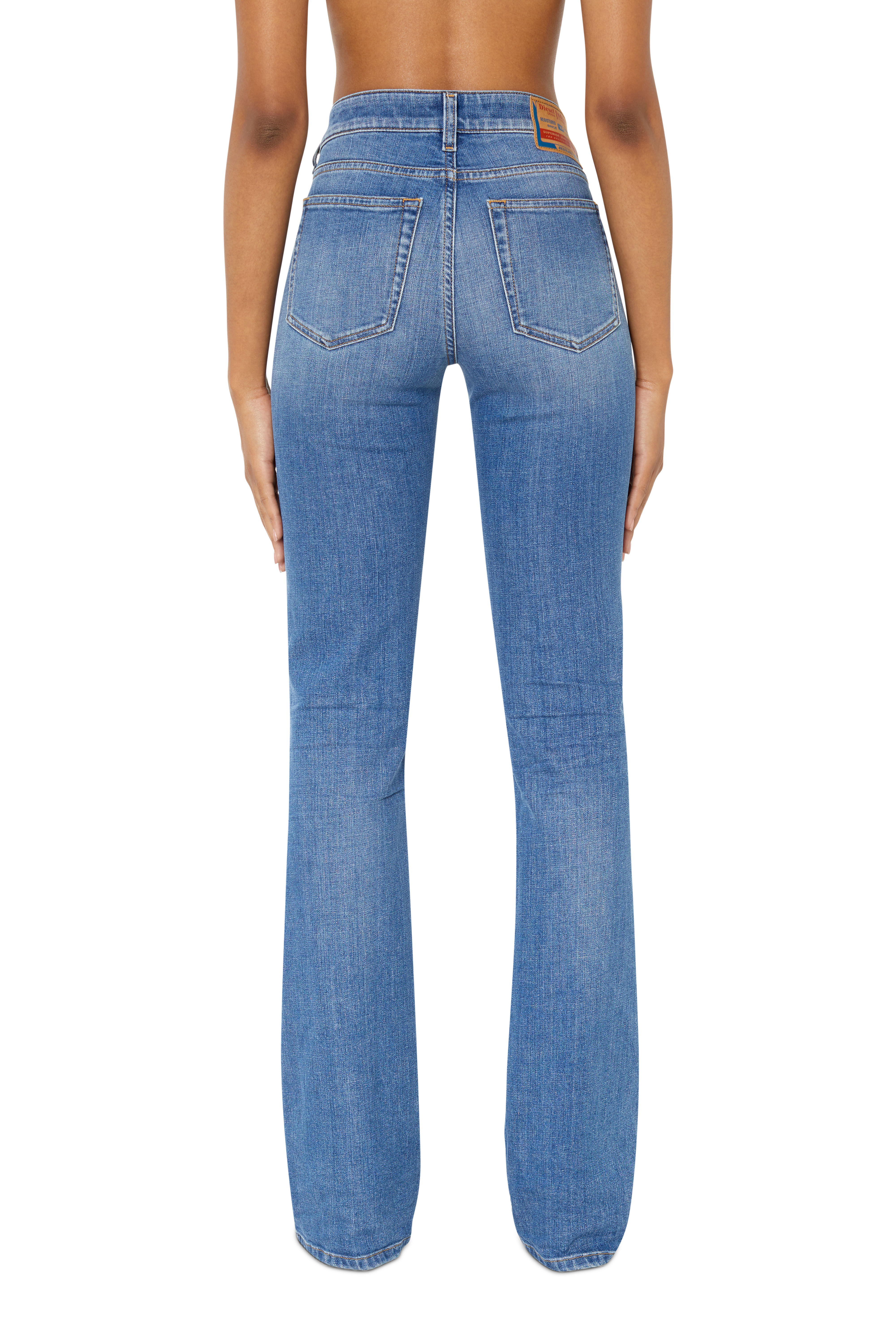 Diesel - 1969 D-EBBEY 09D47 Bootcut and Flare Jeans, Blu medio - Image 4