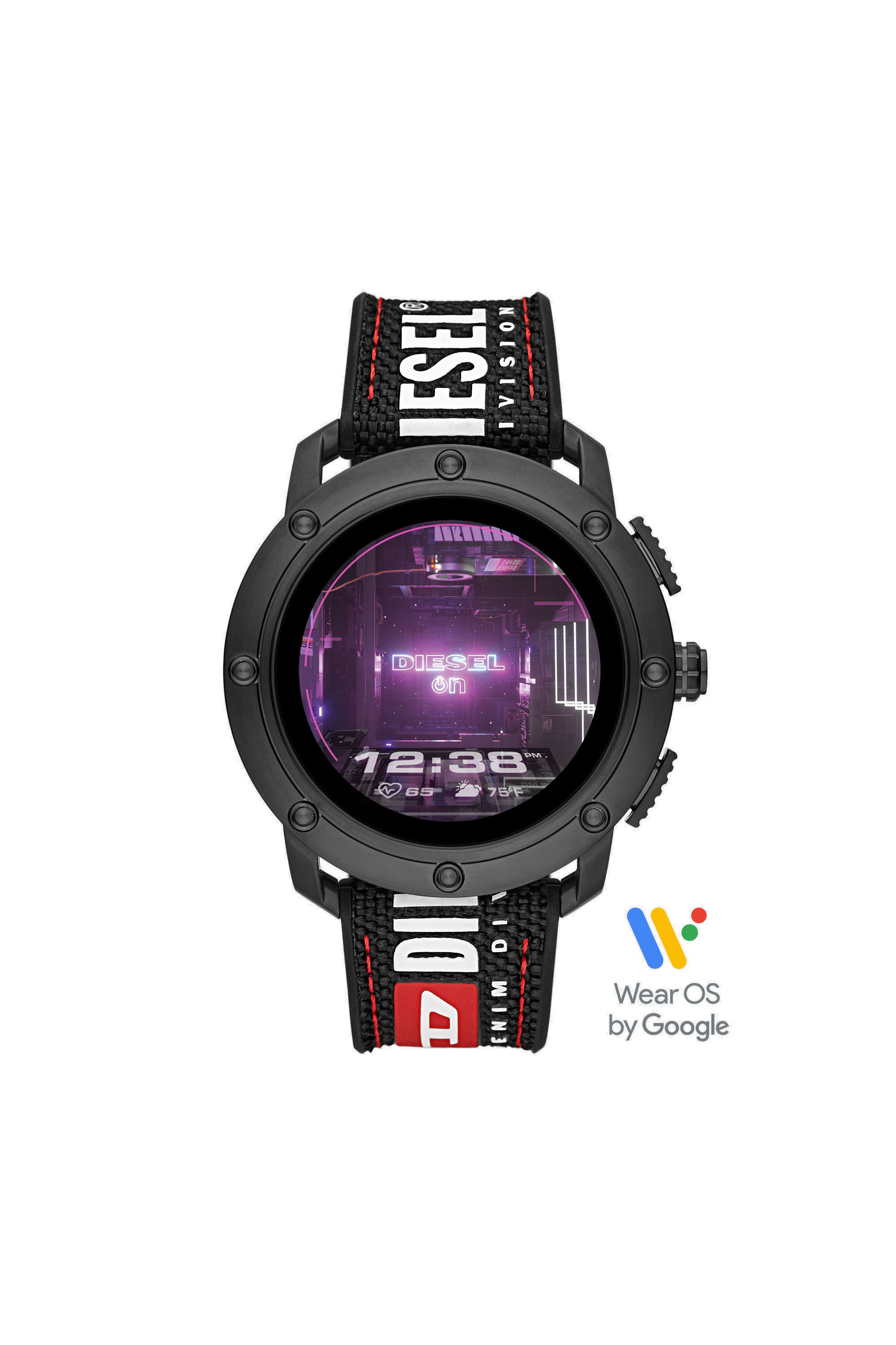 DT2022 Uomo: Smartwatch Diesel On Axial - Nylon nero | Diesel