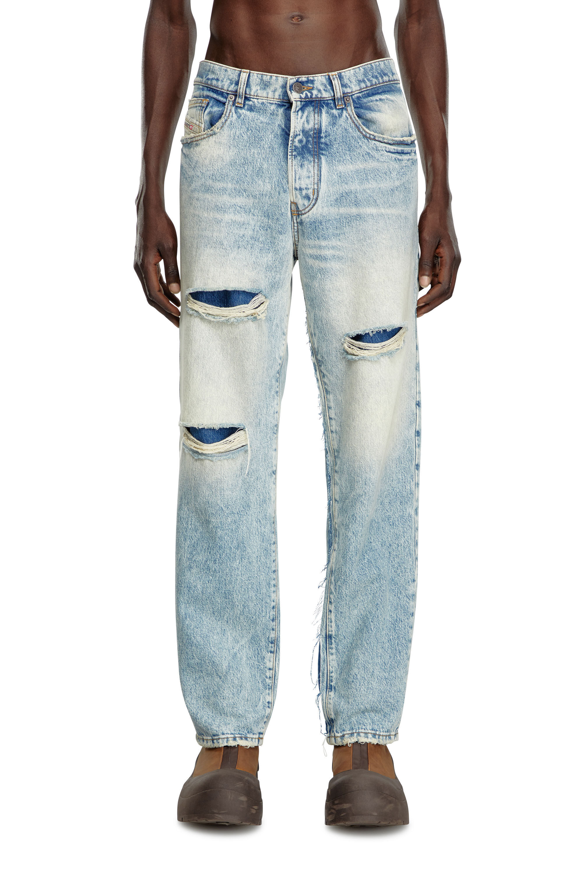 Jeans Uomo Relaxed Blu Chiaro D Fire Diesel