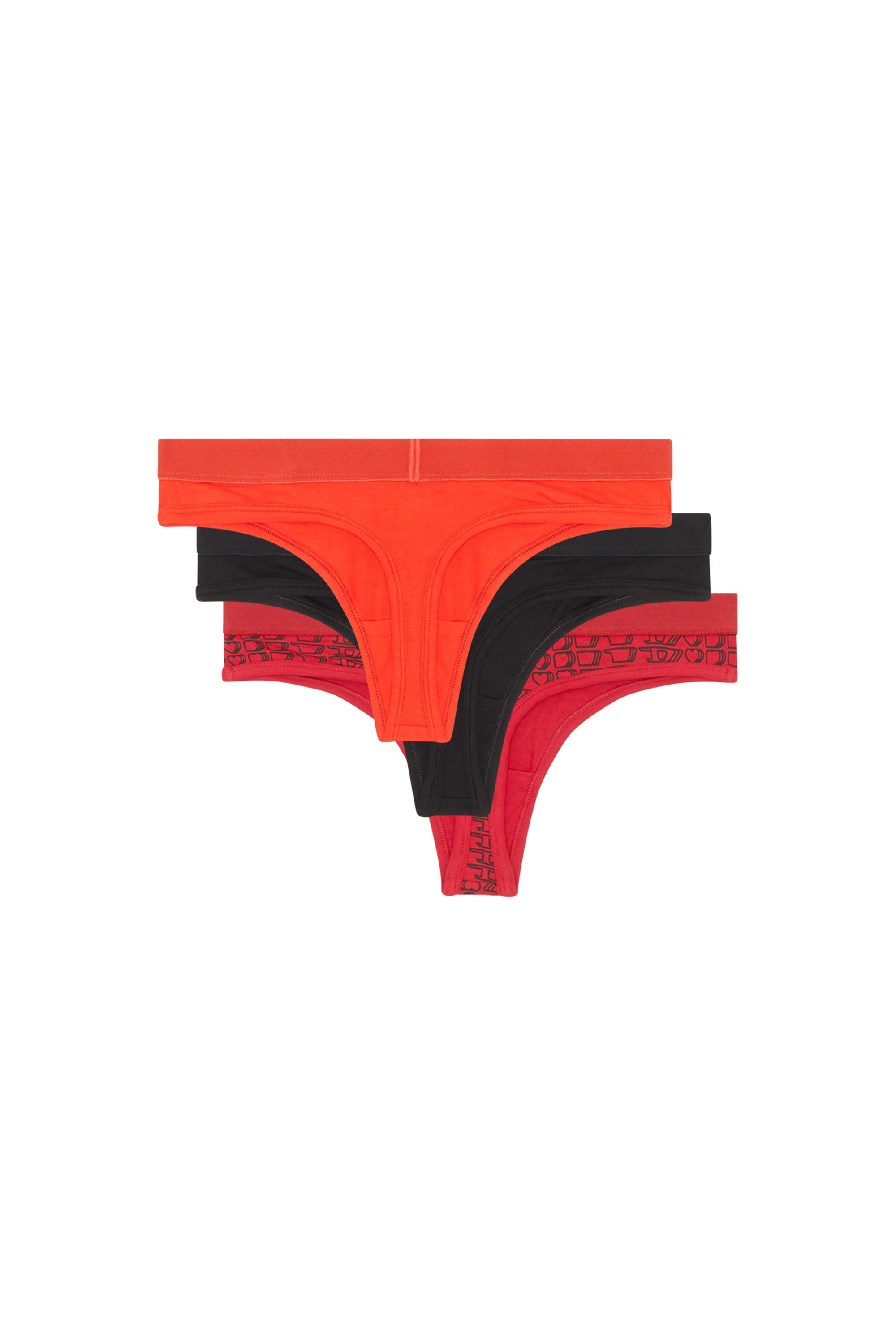 Diesel - UFST-STARSEY-THREEPACK, Arancione/Rosso - Image 2
