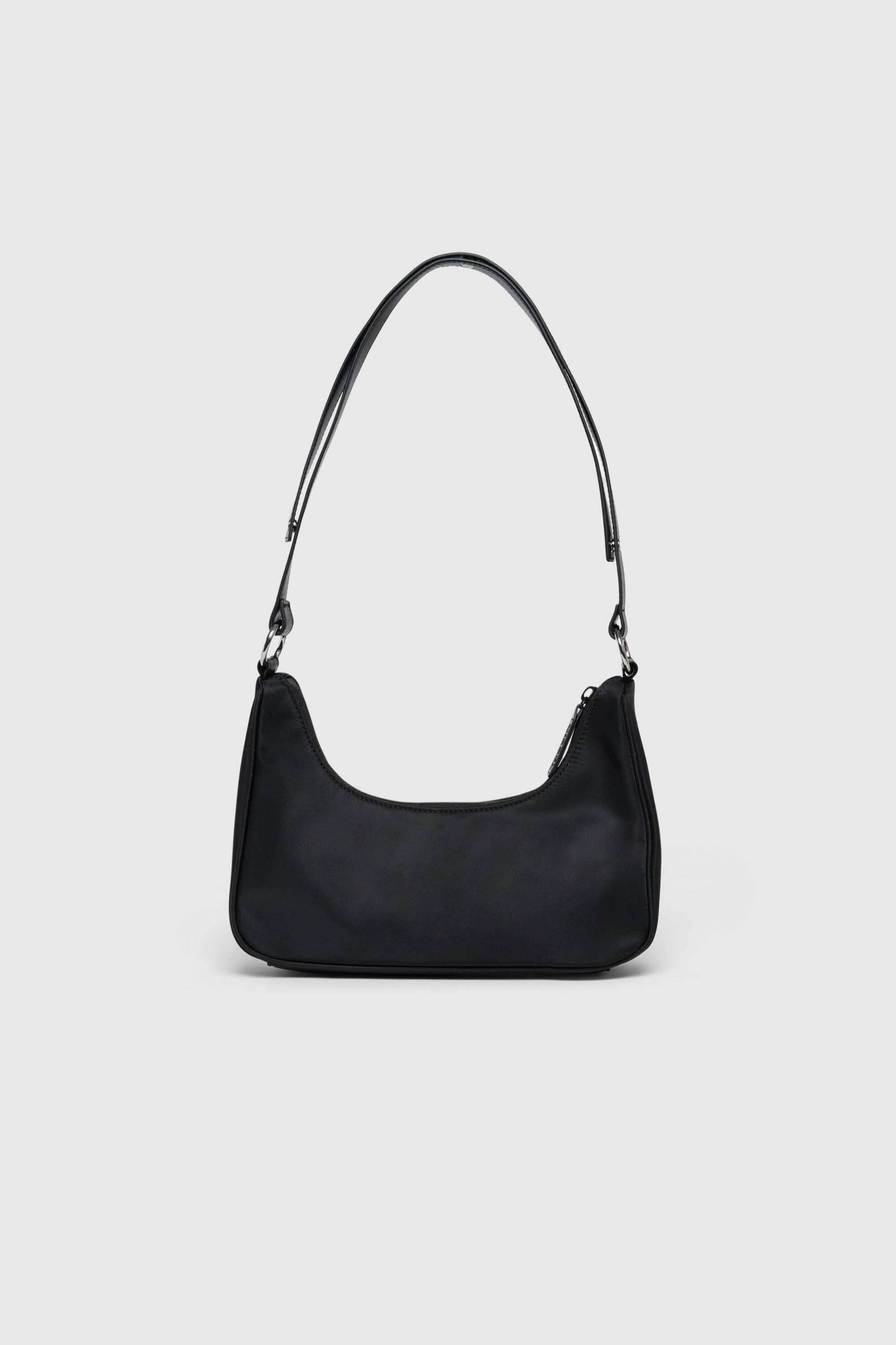 Diesel - WUNSY, WUNSY - Borsa a spalla in nylon con logo Oval D Donna in Nero - 2