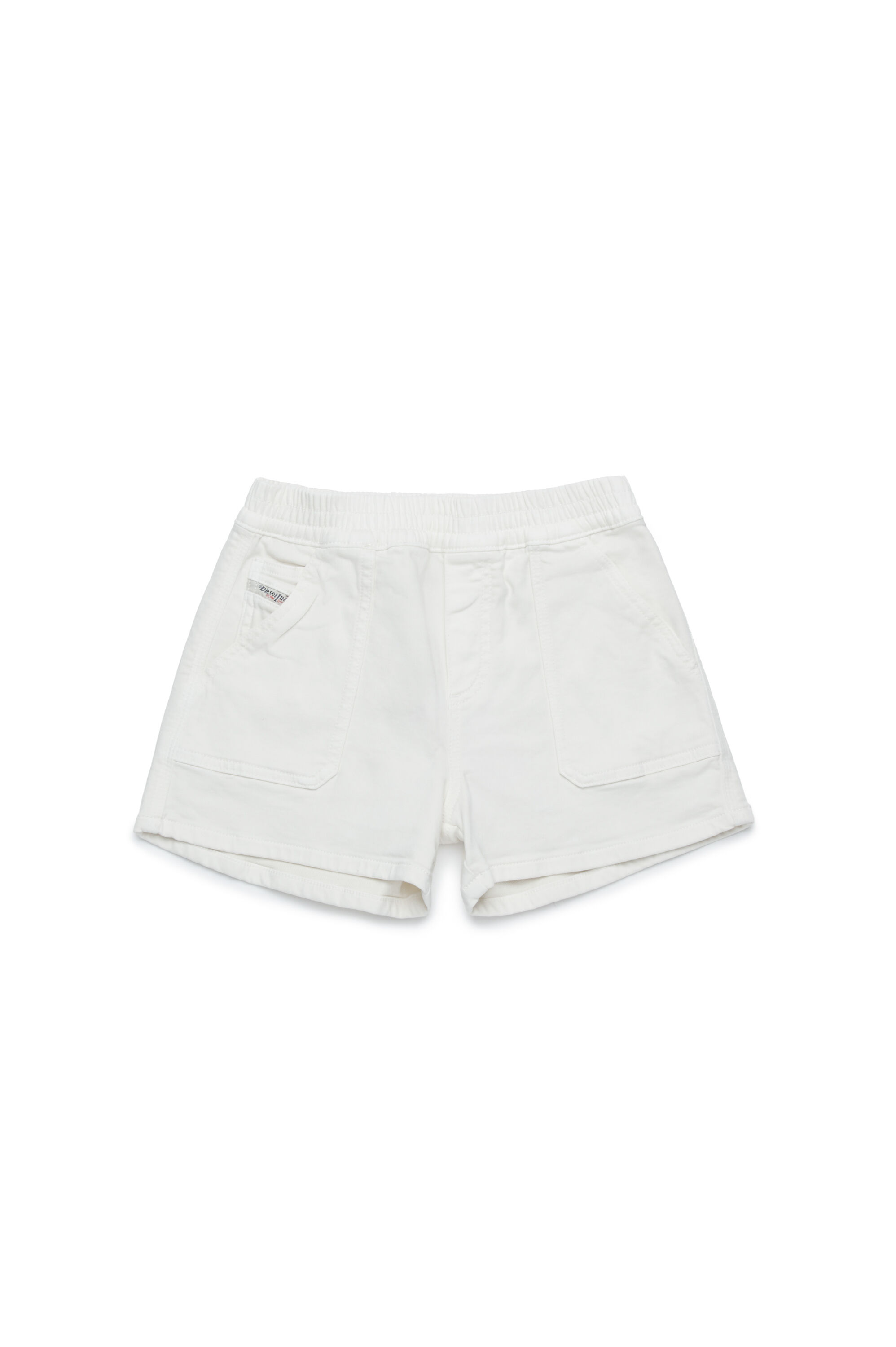Diesel - PINTY JJJ, Shorts elasticizzati in JoggJeans colorato Donna in Bianco - 1