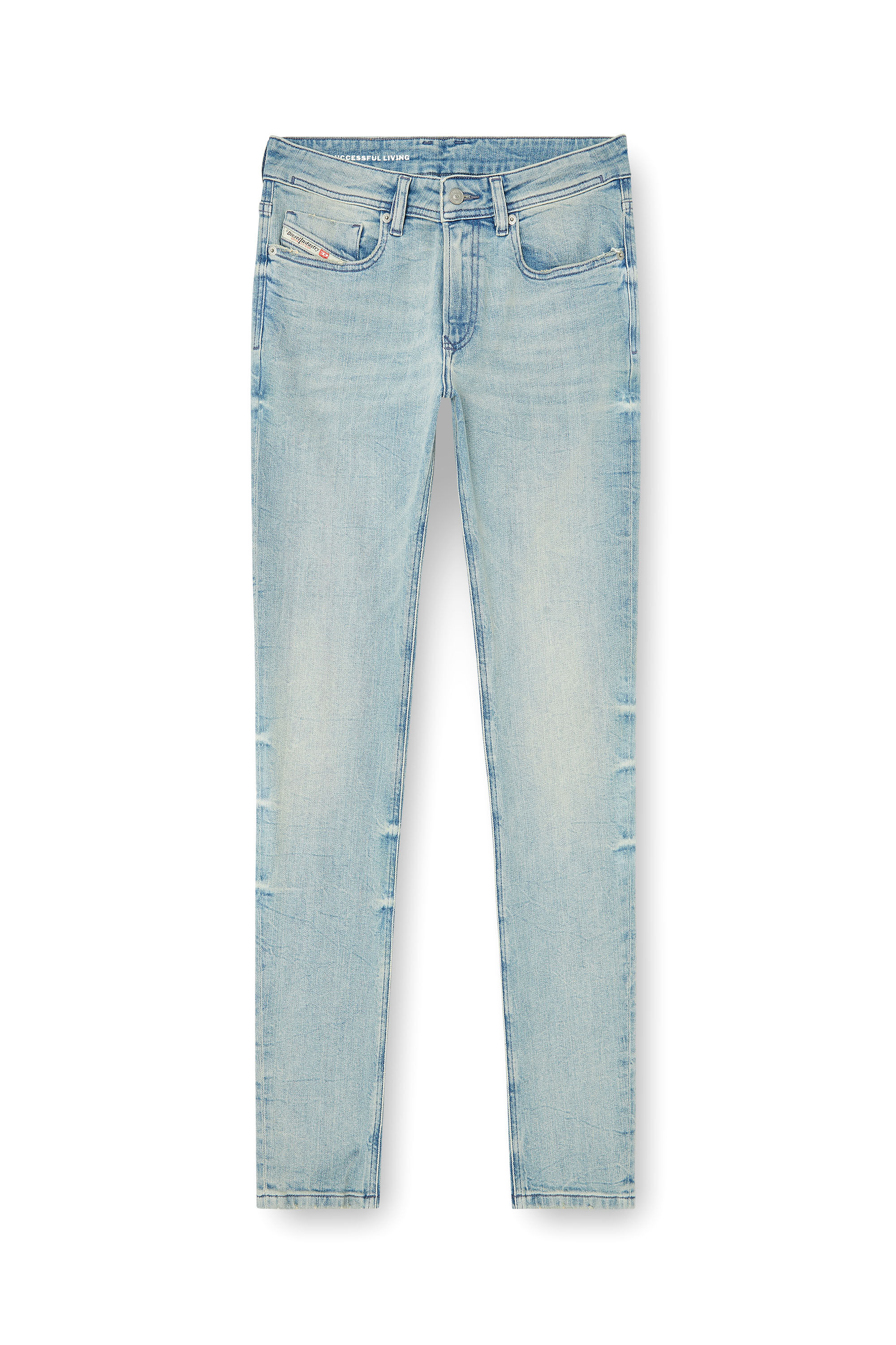 Diesel - Skinny Jeans 1979 Sleenker 0KBBF Uomo, Blu Chiaro - Image 6