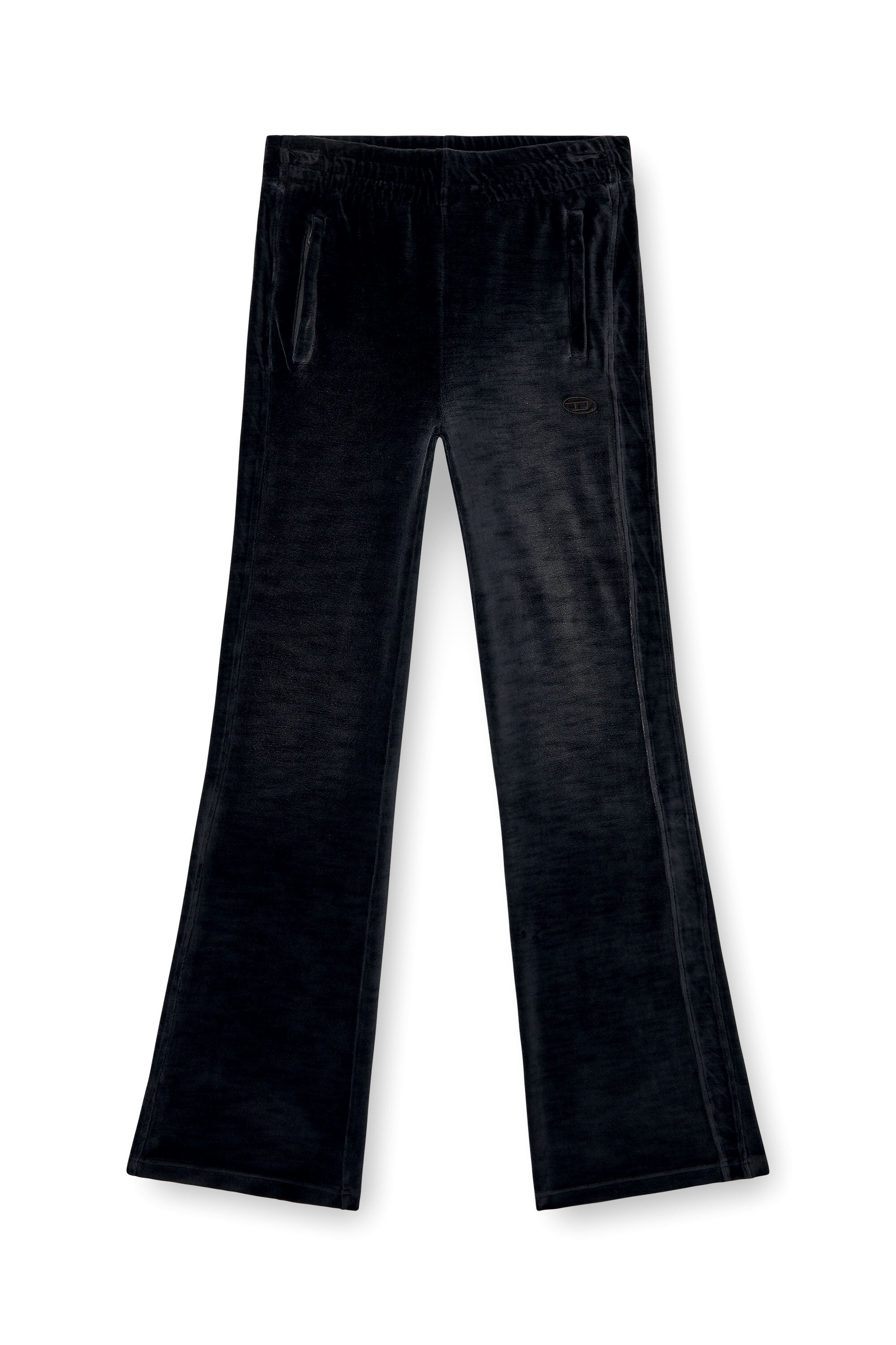 Diesel - P-ELY-Q1, Pantaloni tuta wide Donna in Nero - 2