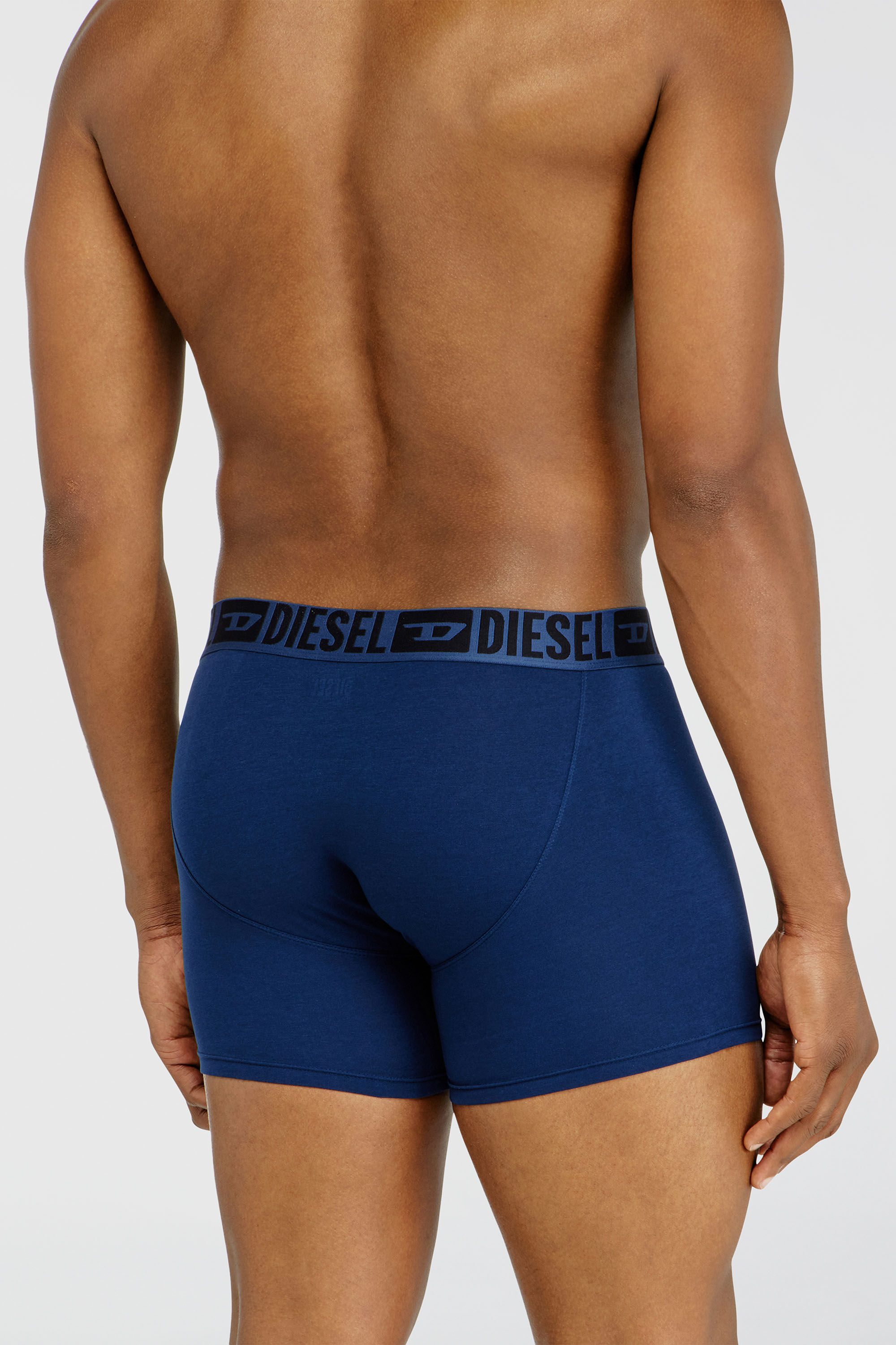 Diesel - SEBASTIAN-D-CORE-3PACK, Set da tre boxer lungo in cotone stretch Uomo in Multicolor - 4